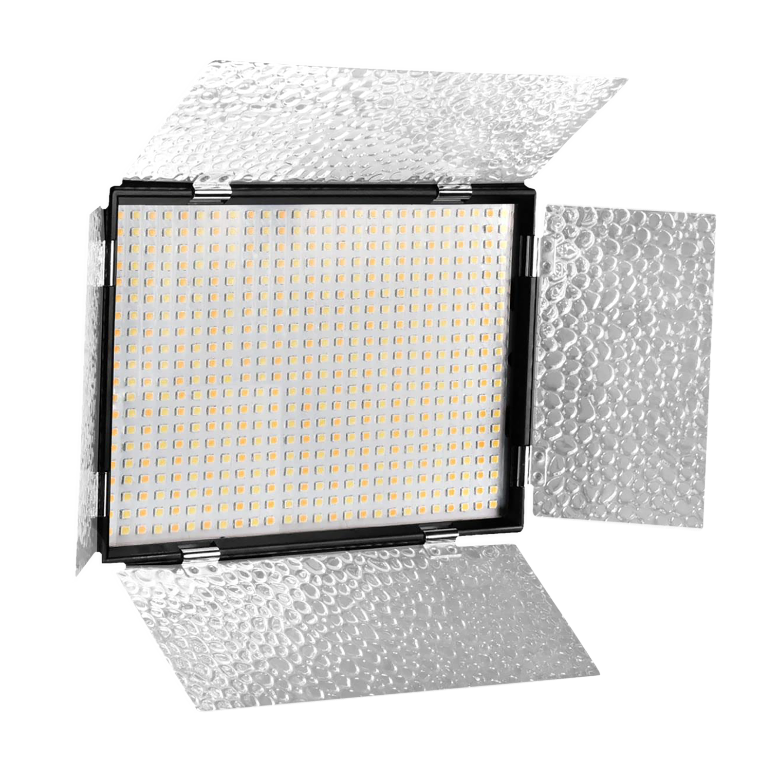 Digitek D520B LED Video Light with 4 Detachable Barndoor for Still Photography & Videography (Dual Color Temperature)