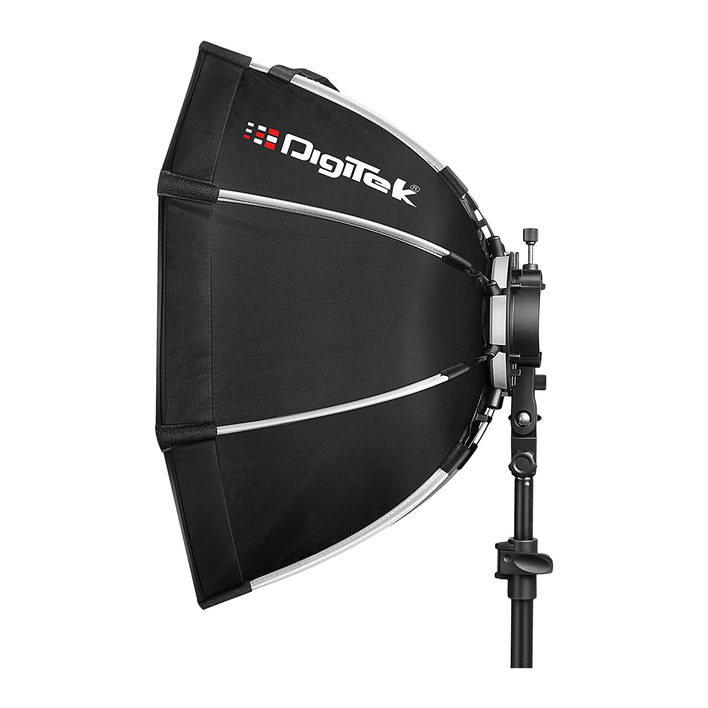 Digitek DSBH 065 Softbox with Bracket, Diffuser Sheets & Carry Case for Photography (Octagon Shape)