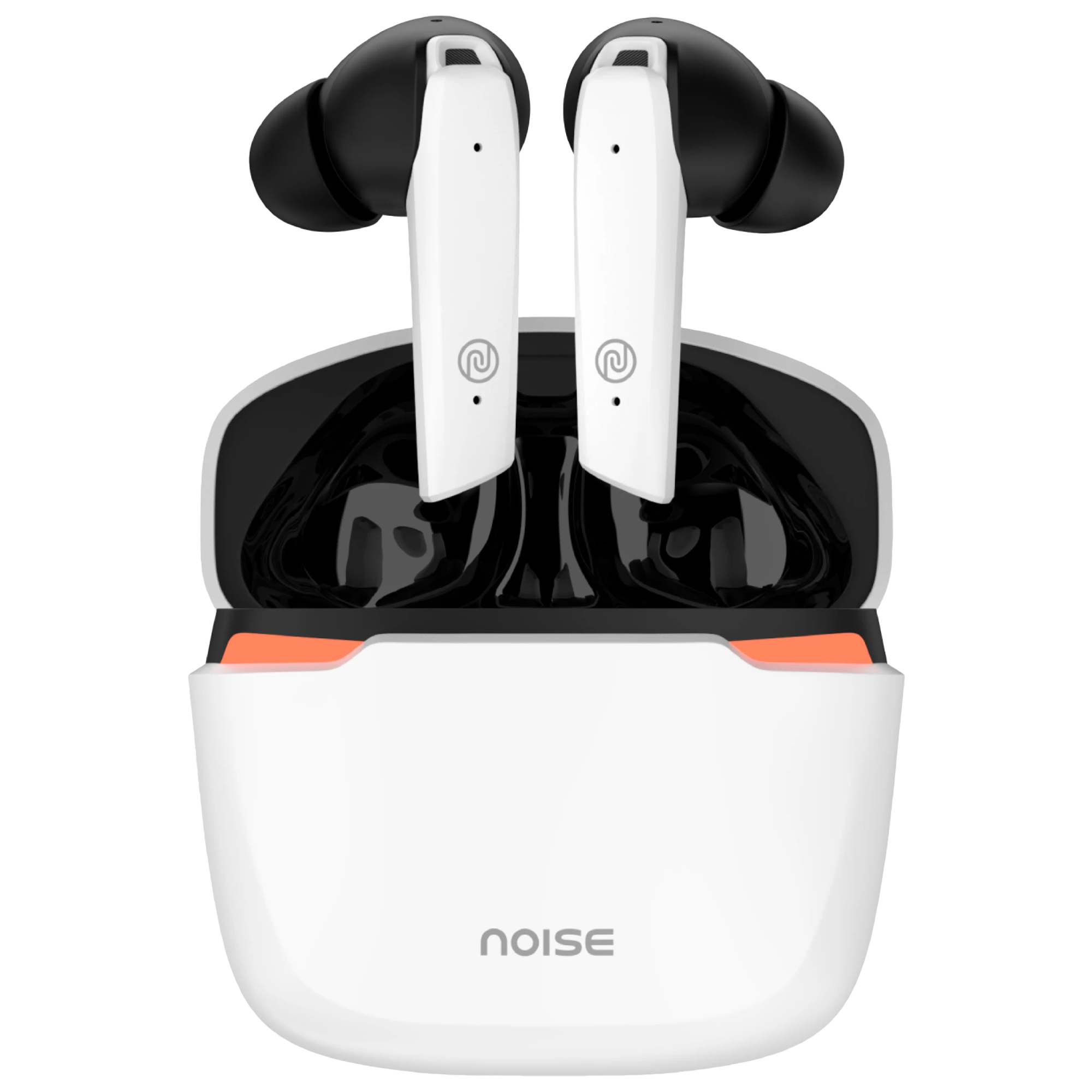 noise Buds Combat TWS Earbuds with Environmental Noise Cancellation (IPX5 Water Resistant, 13mm Driver, Covert White)