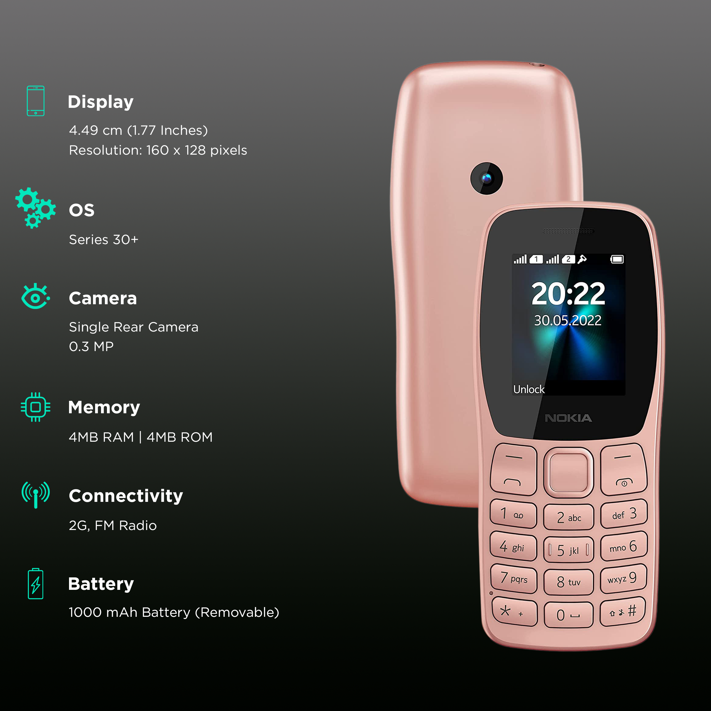 Nokia revives the legendary 6310 phone with sleek new design