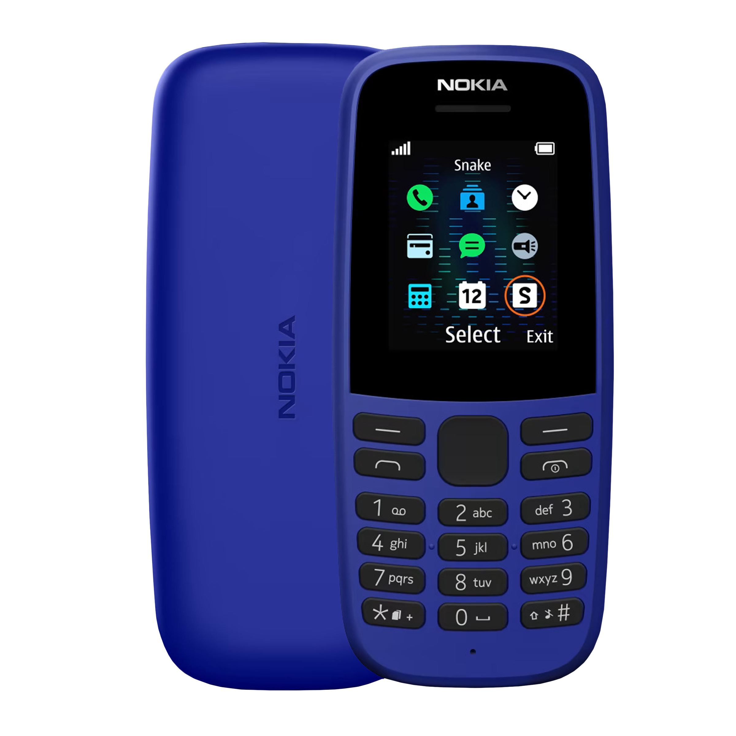 Nokia 105 Dual SIM, Keypad Mobile Phone with Wireless FM Radio