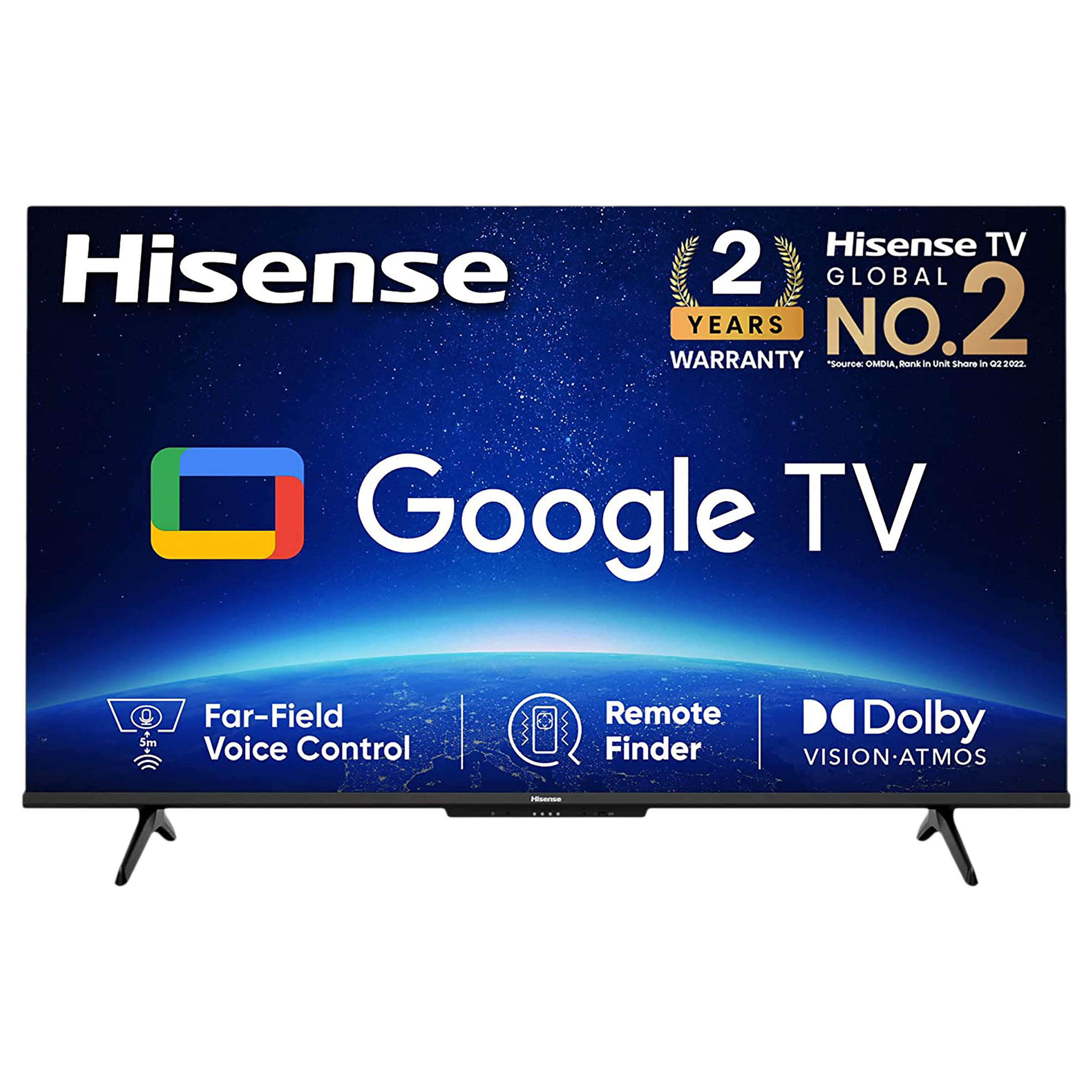 Hisense Bezelless 190.5 cm (75 inch) LED 4K Ultra HD Google TV with Dolby Vision (2022 model)_1