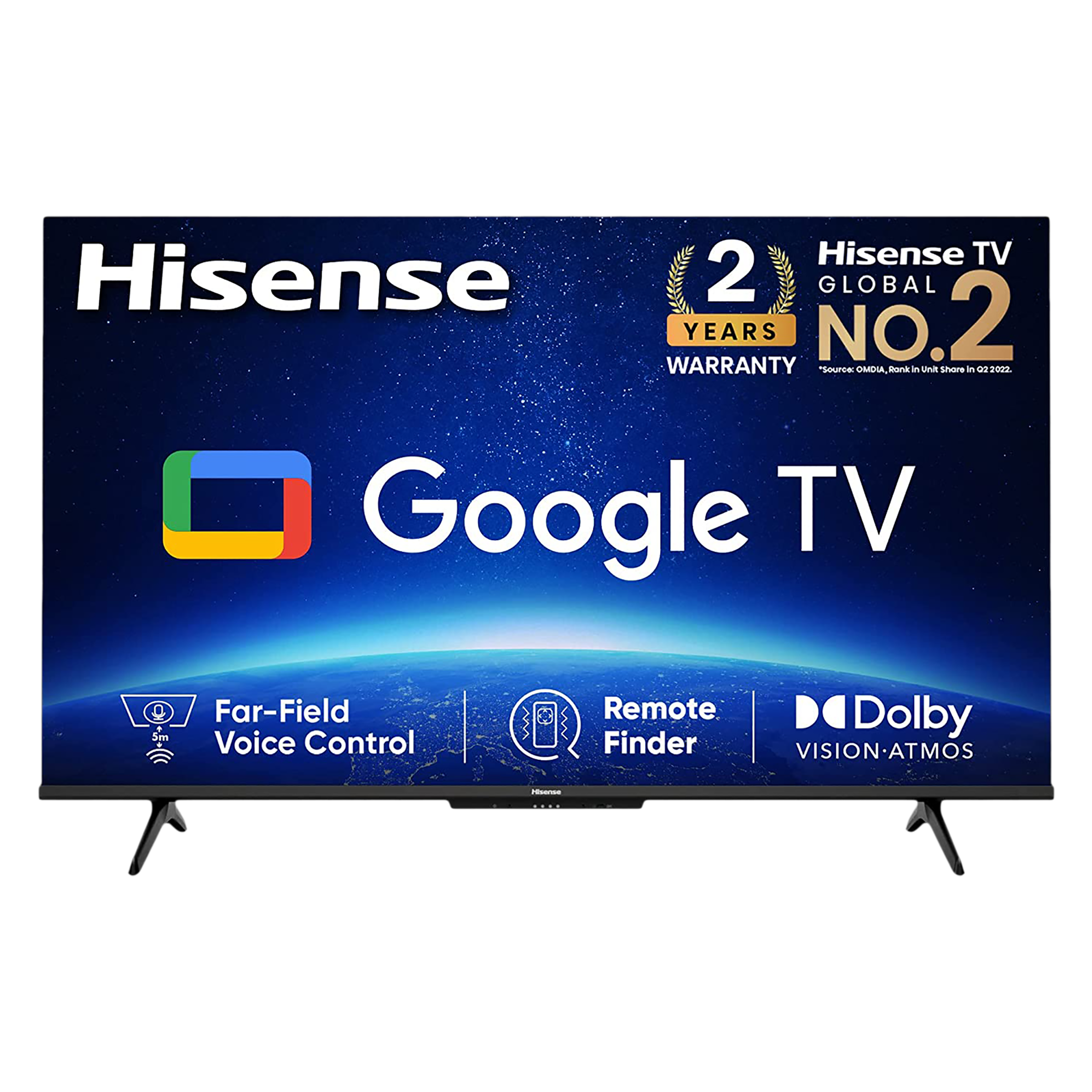 Hisense Bezelless 139 cm (55 inch) LED 4K Ultra HD Google TV with Dolby Vision (2022 model)_1