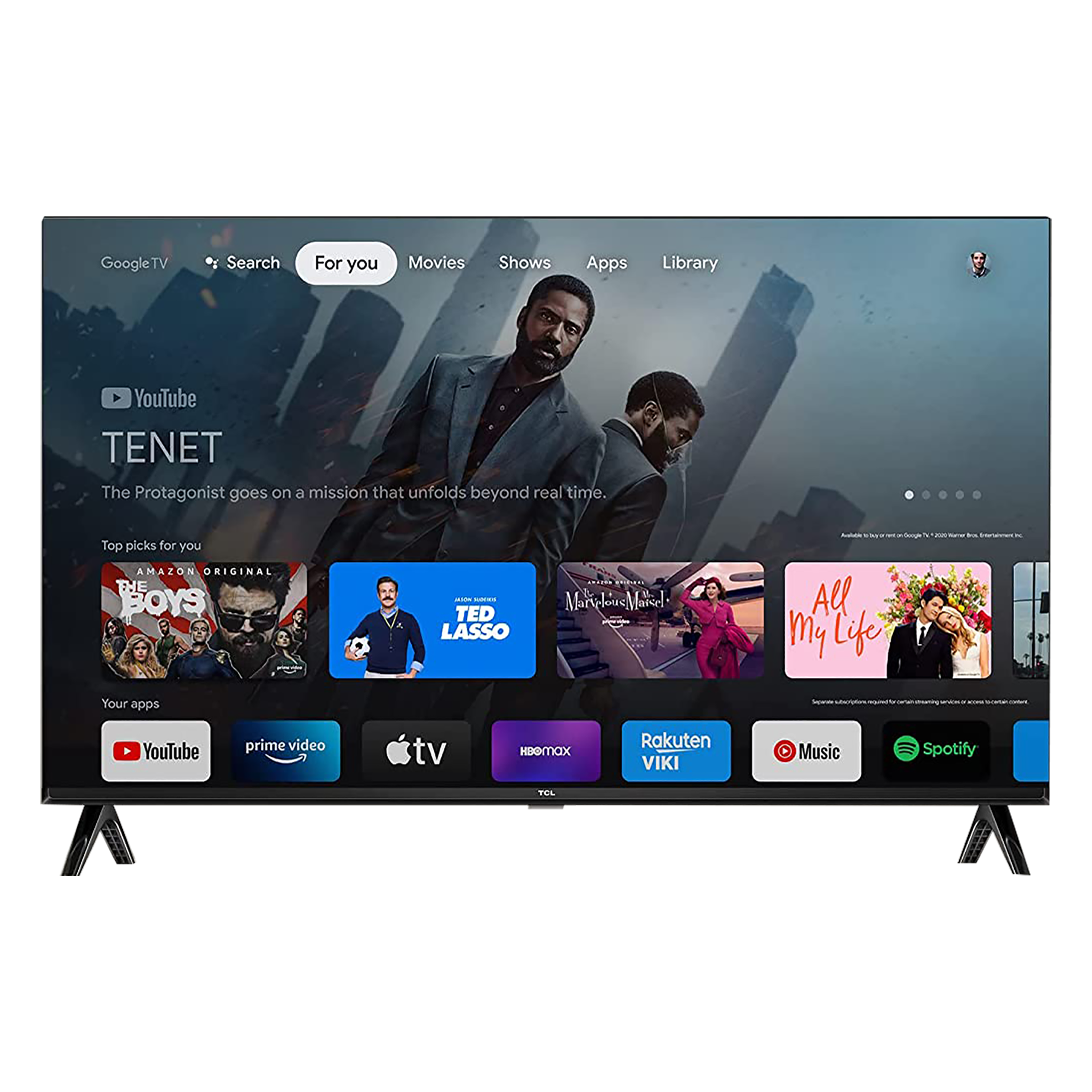 Dual - Tv Android 32'' Hd Led Led 80 Cm Google Play Netflix
