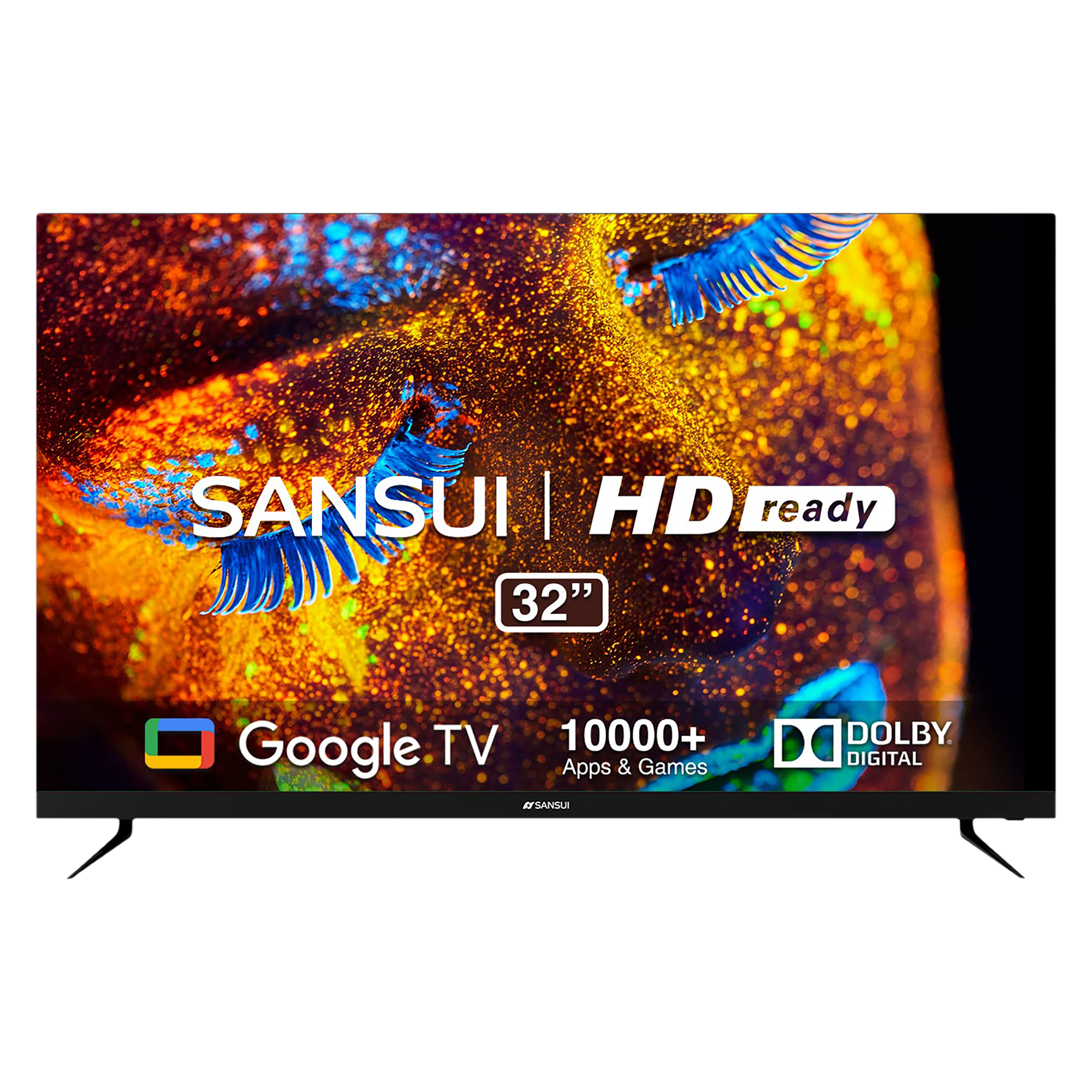 Buy SANSUI 80 cm inch) HD Ready LED Smart Google TV with Dolby Audio (2023 model) Online - Croma