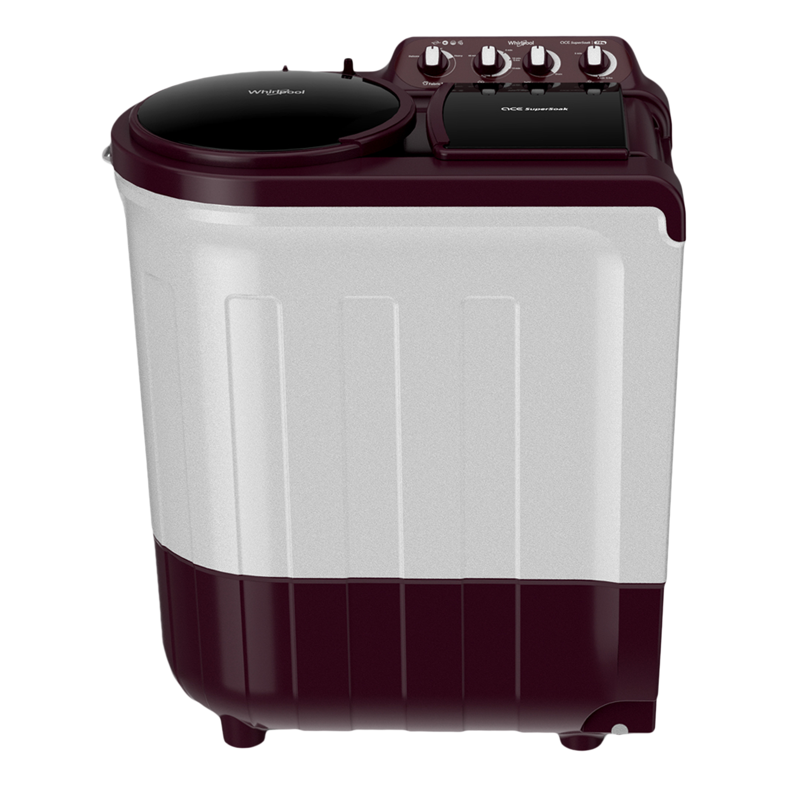 Whirlpool 7 Kg 5 Star Semi- Automatic Washing Machine with Soak Technology (Ace Supreme Pro, 30298, Wine)_1
