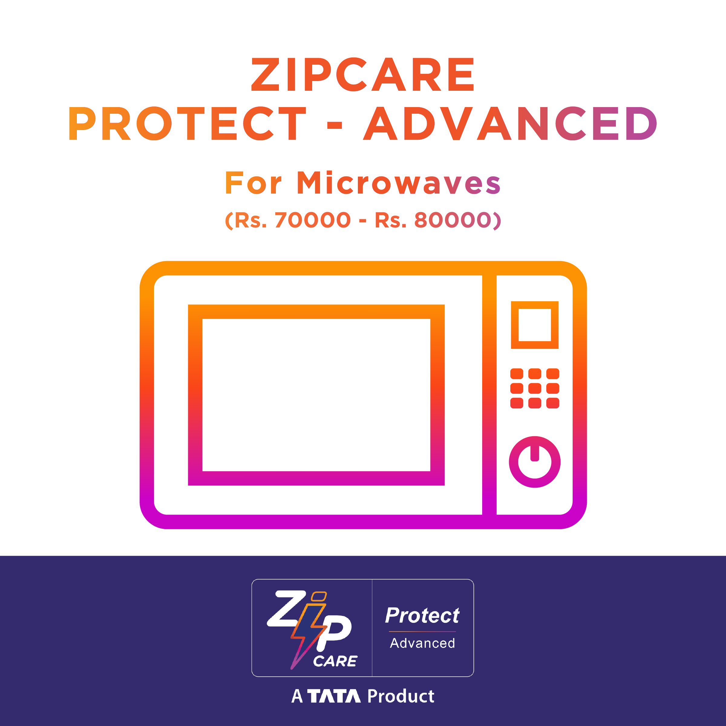 ZipCare Protect Advanced 1 Year for Microwaves (Rs. 70000 - Rs. 80000)_1