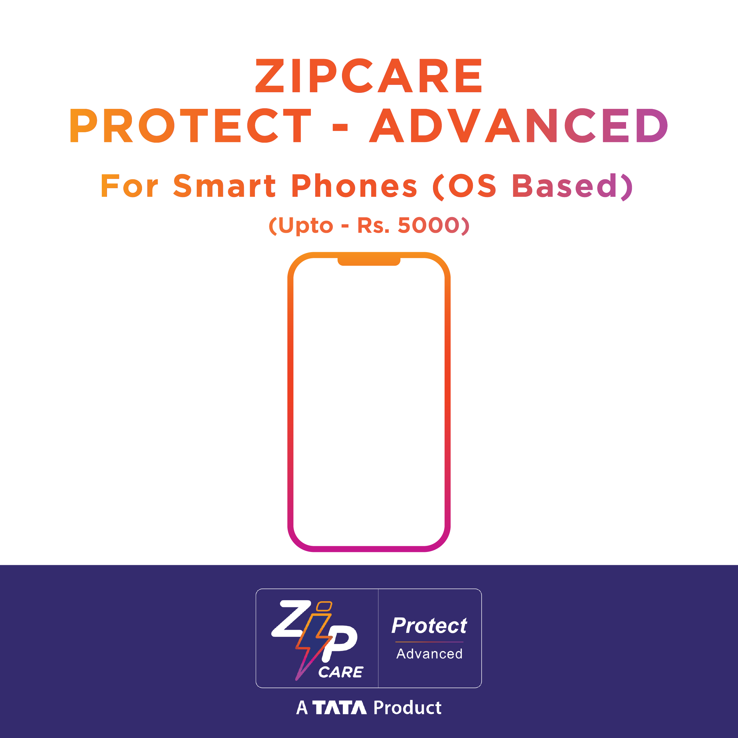 ZipCare Protect Advanced 1 Year for Smart Phones (OS Based) (Upto Rs. 5000)_1
