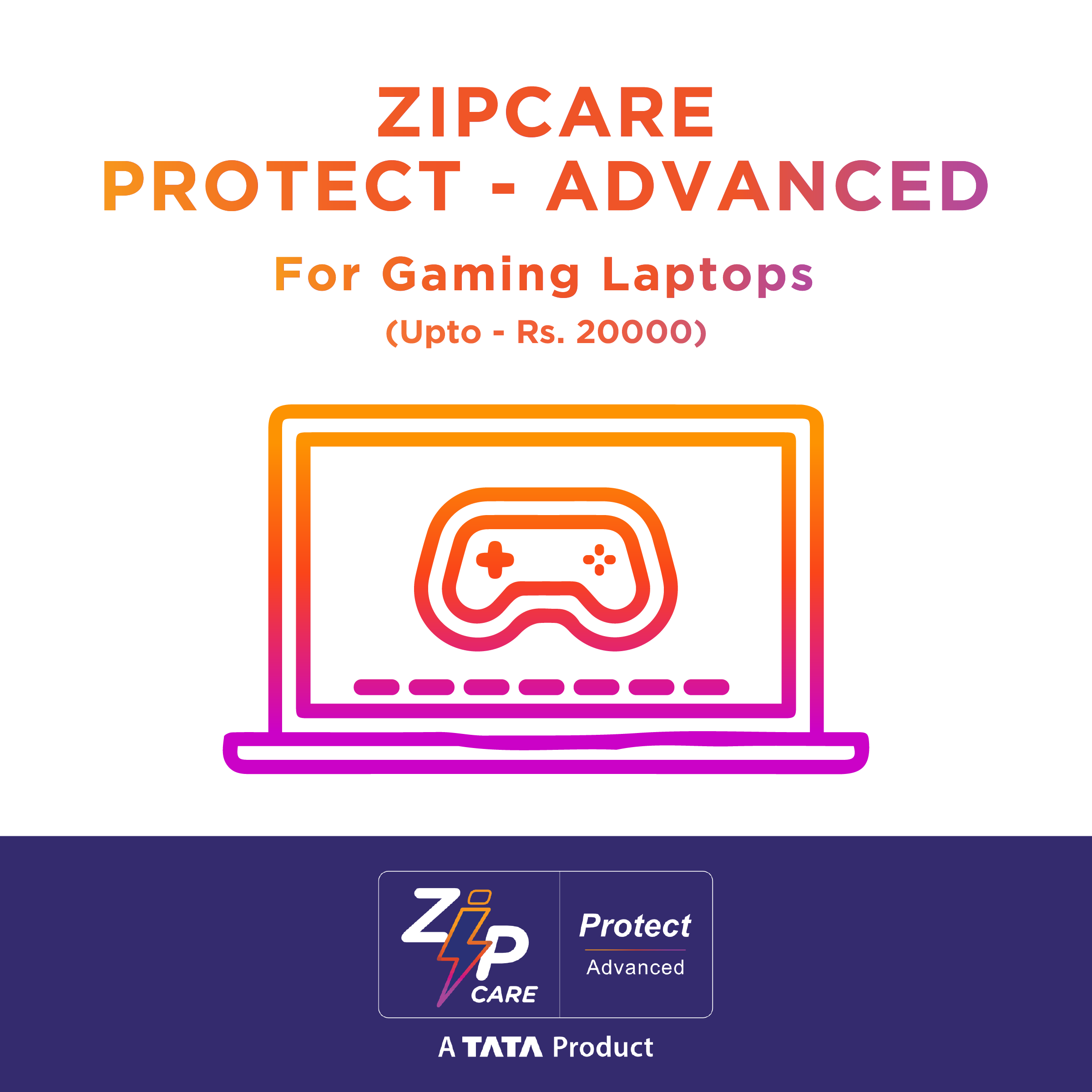 ZipCare Protect Advanced 3 Year for Gaming Laptops (Upto Rs. 20000)_1