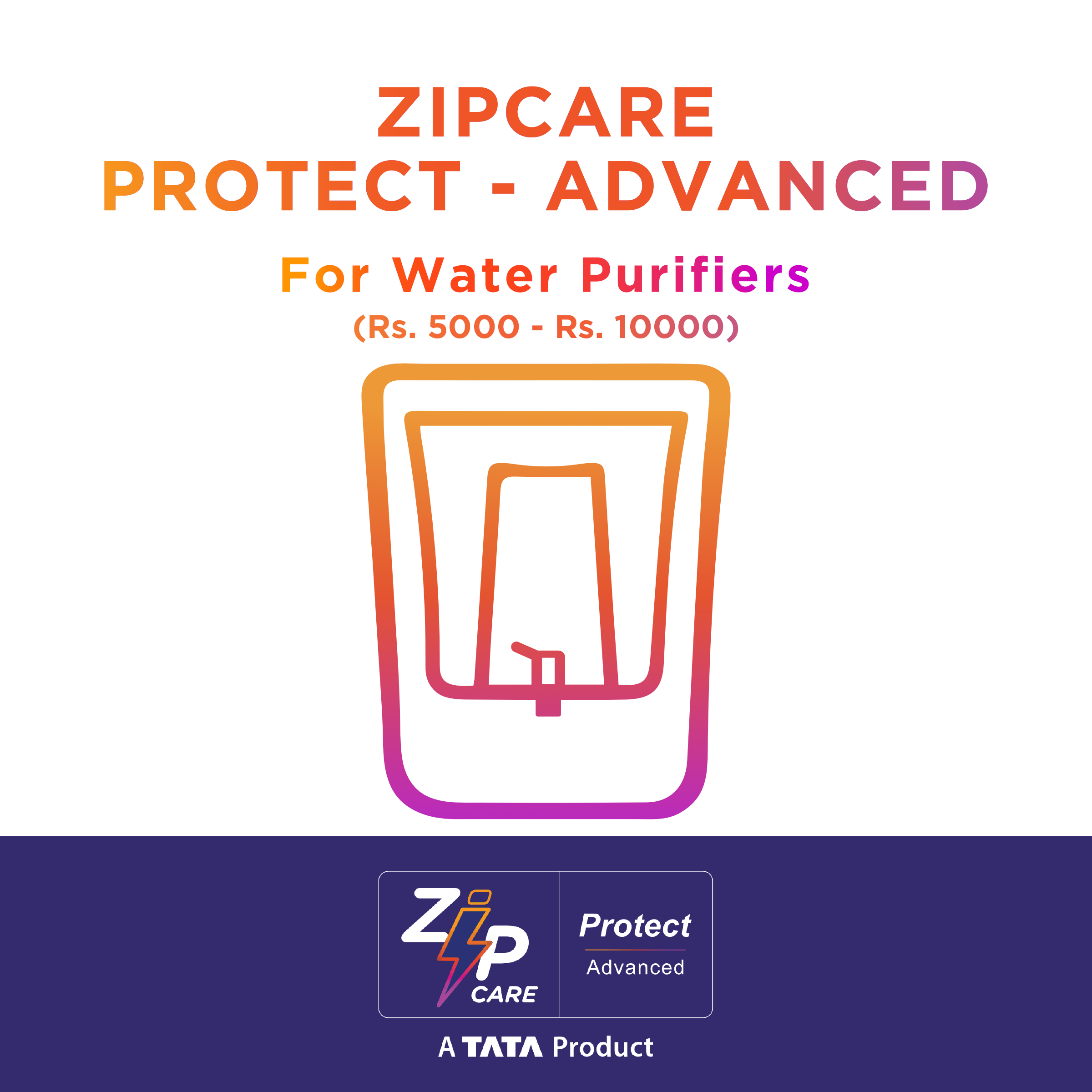 ZipCare Protect Advanced 1 Year for Water Purifiers (Rs. 5000 - Rs. 10000)_1