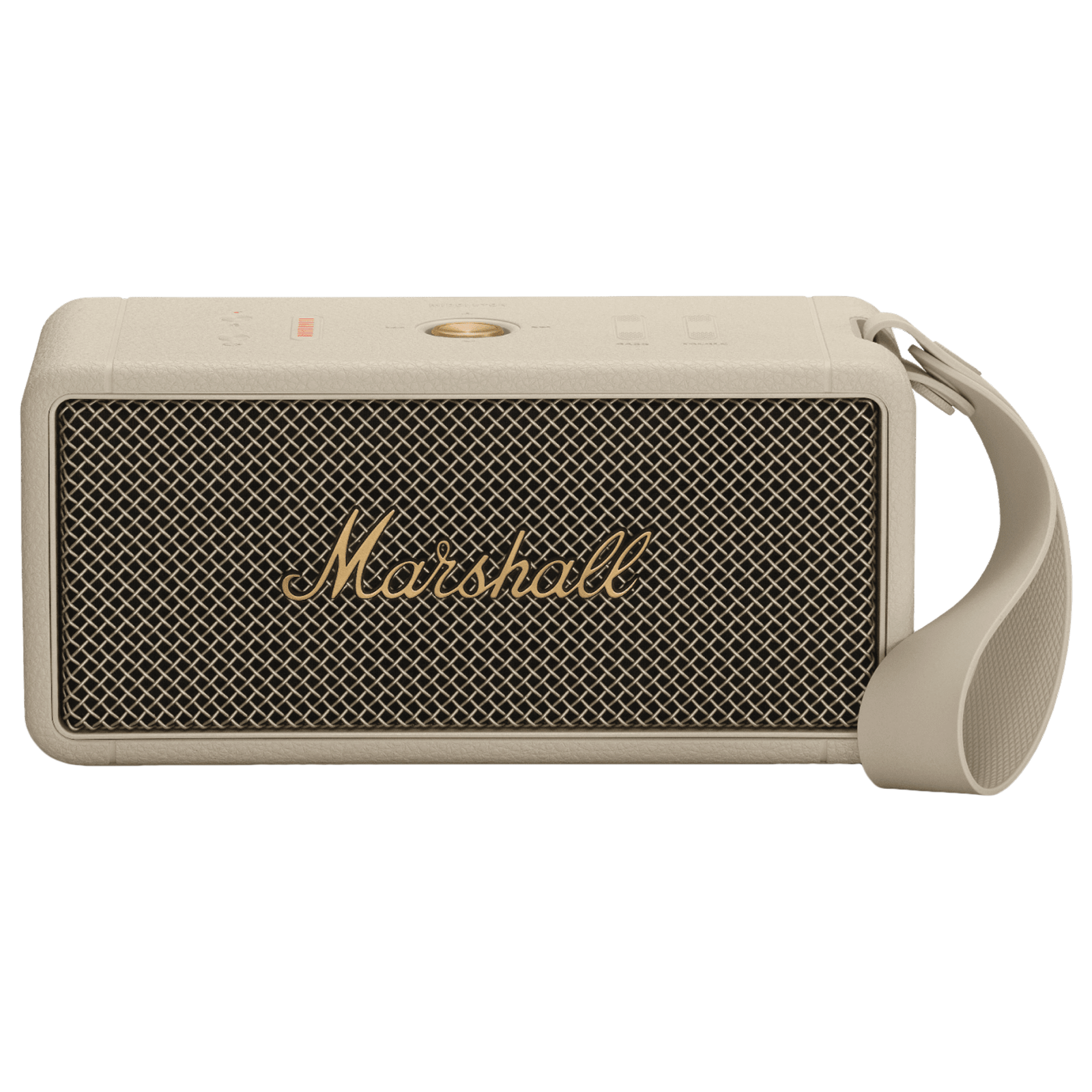 Buy Marshall Middleton Portable Bluetooth Speaker (IP67 Water Resistant, 20  Plus Hours Playtime, Stereo Channel, Cream) Online - Croma