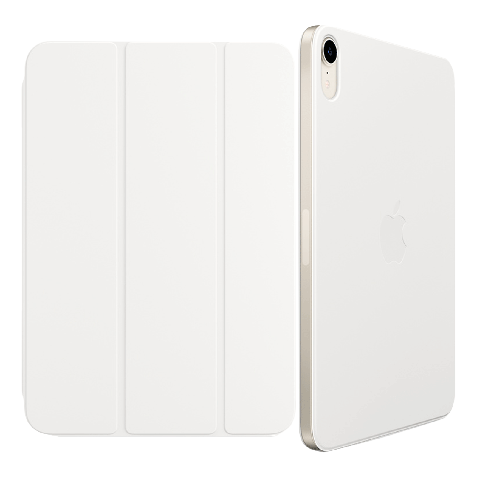 Apple Smart Folio Case for Apple iPad Mini (6th Gen) 8.3 Inch (Magnetic Attachments, White)