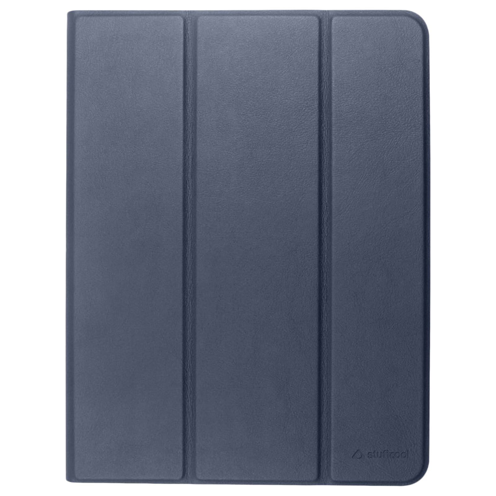 Stuffcool Flex Faux Leather Flip Cover for Apple iPad 10.2 Inch (9th Gen) (Built-in Pencil Holder, Navy)