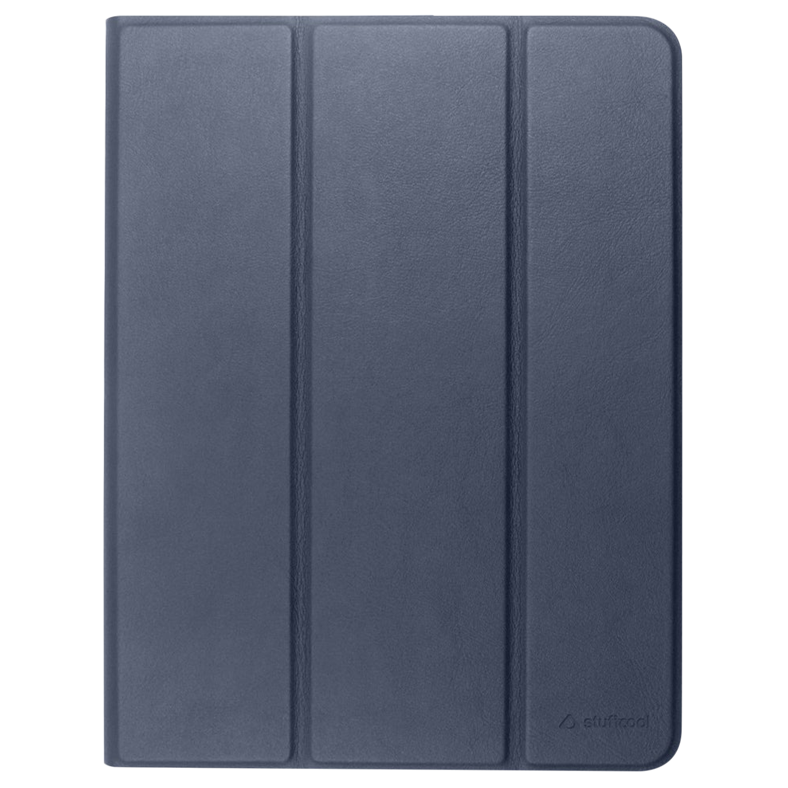 Stuffcool Flex Faux Leather Flip Cover for Apple iPad Mini 8.3 Inch (6th Gen) (Built-in Pencil Holder, Navy Blue)
