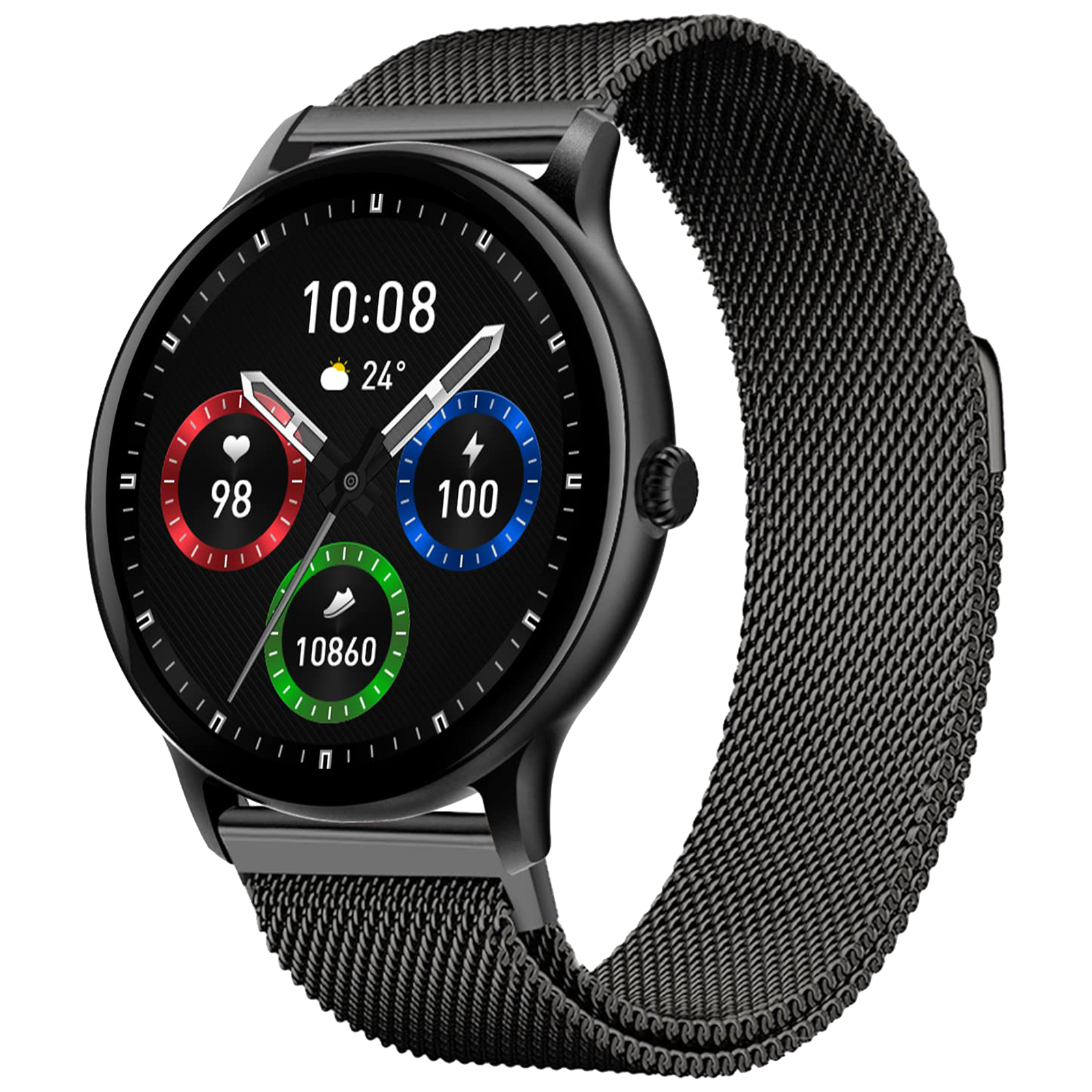 FIRE-BOLTT Phoenix Ultra Smartwatch with Bluetooth Calling (TFT Display, Shockproof, Dark Grey Strap)