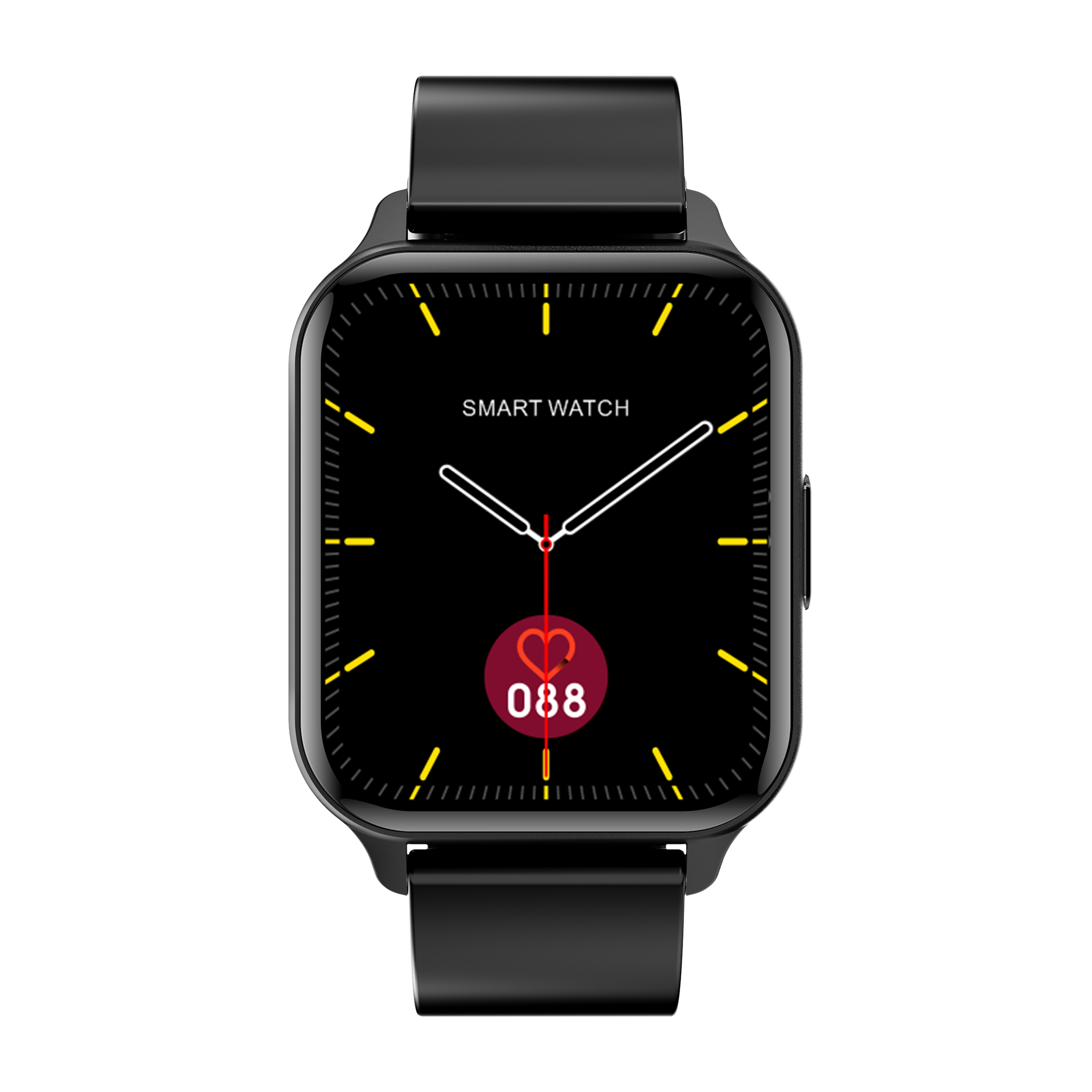 

French Connection Q26-A Smartwatch with Bluetooth Calling (45mm Digital Display, IP68 Waterproof, Black Strap)