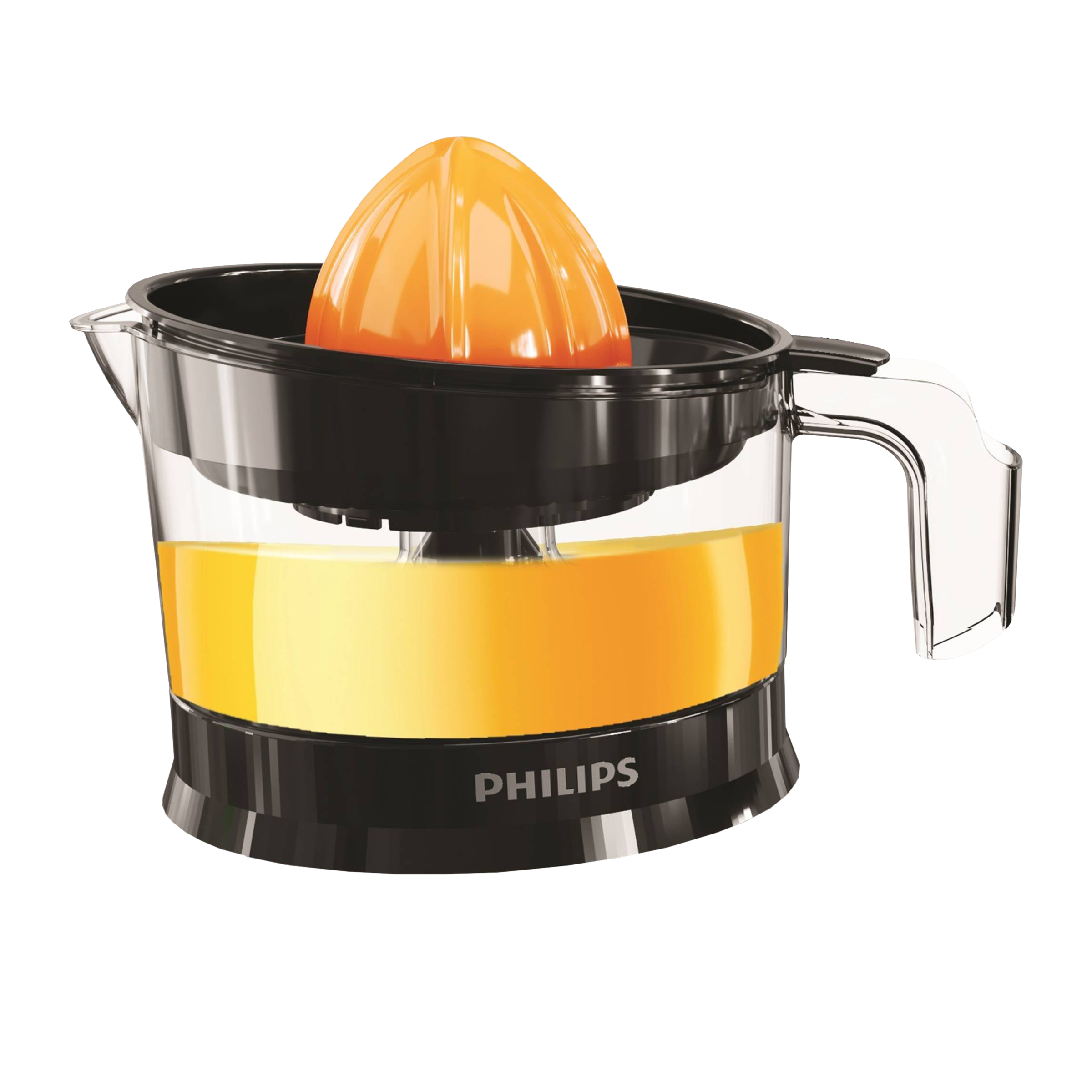 Buy Philips Daily Collection 25 Watt 1 Jar Citrus Press (2 Way Rotation, Black/Orange) Online - Croma