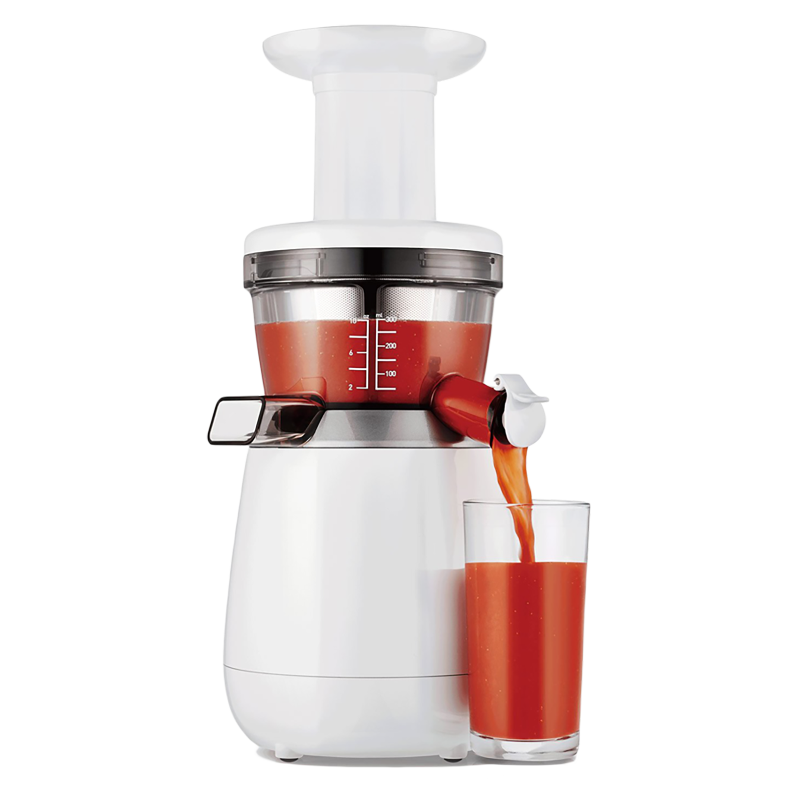 

Hurom HP Series 150 Watt Cold Press Slow Juicer (43 RPM, Double-Edged Auger, White)