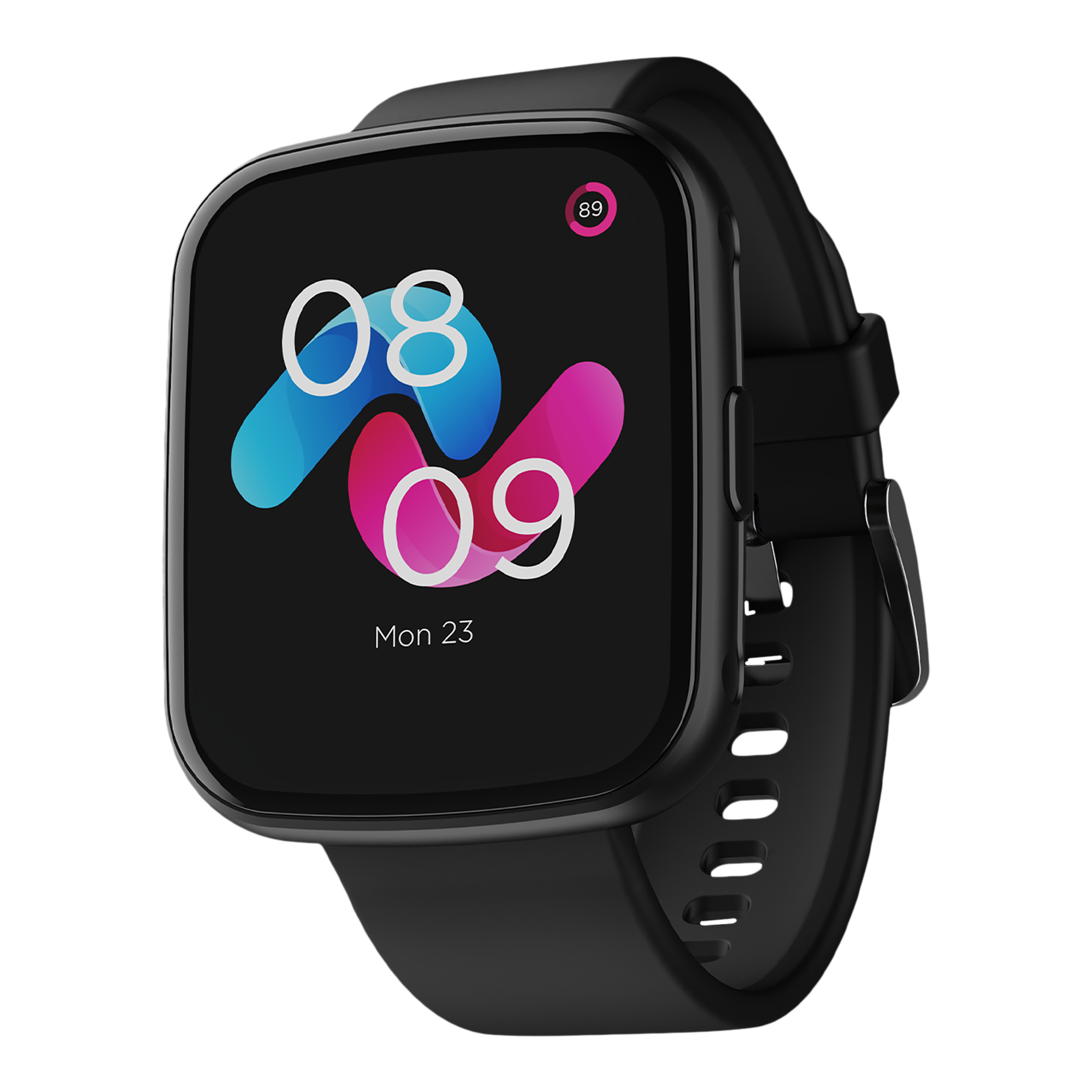 

boAt Wave Play Smartwatch with Camera & Music Control (42.9mm AMOLED Display, IP68 Water Resistant, Active Black Strap)