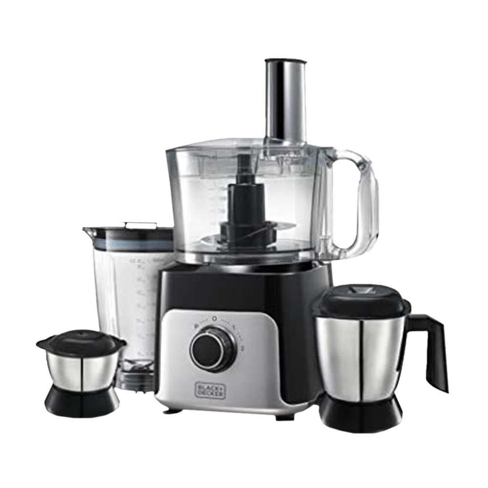 Buy Black+Decker 800 Watt Food Processor with 7 Blades (Black) Online -  Croma