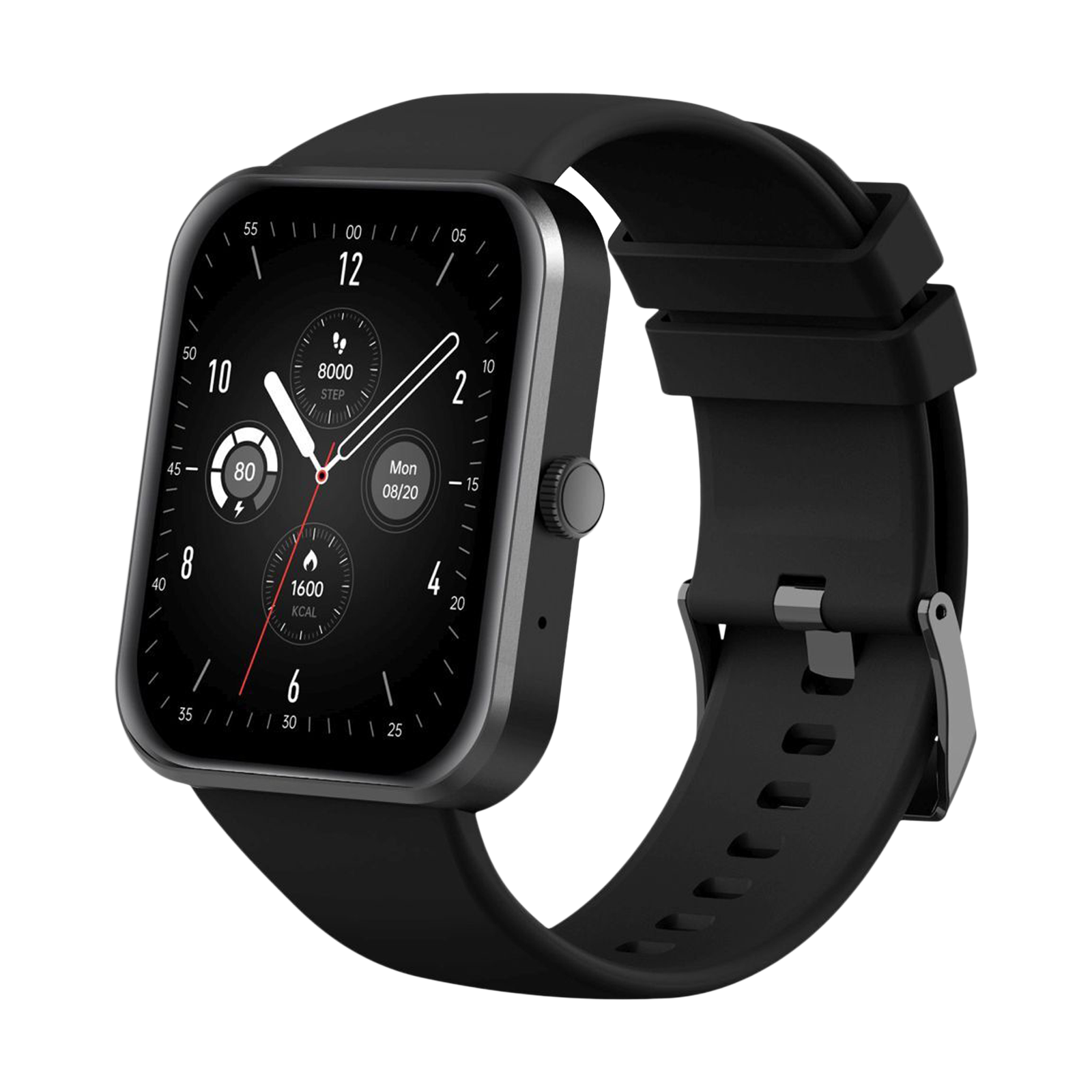 

Fire-Boltt Starcross BSW056 Smartwatch with Bluetooth Calling (46.4mm Display, IP67 Water Resistant, Black Strap)