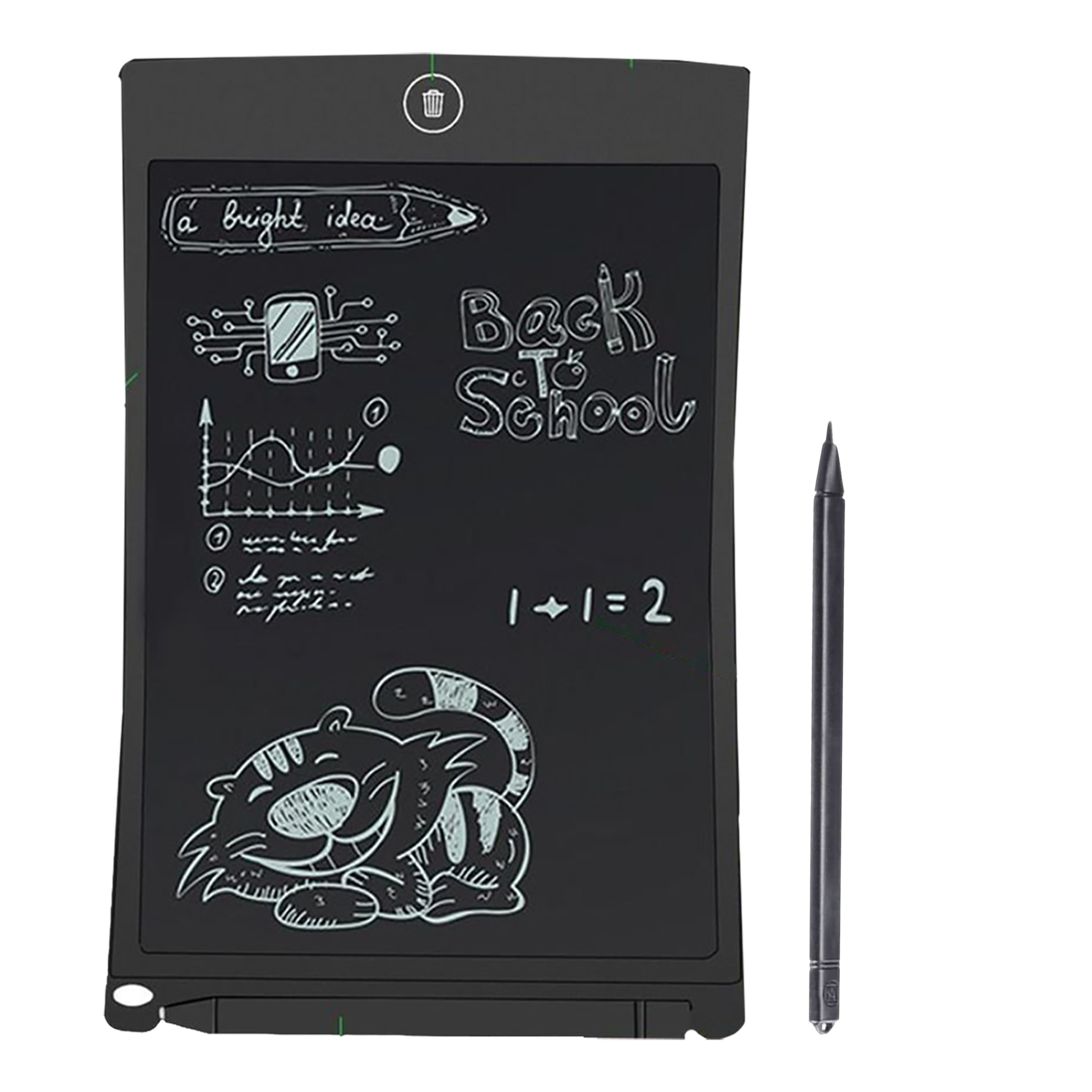PORTRONICS RuffPad eWriter Tablet (8.5 Inch, Black)