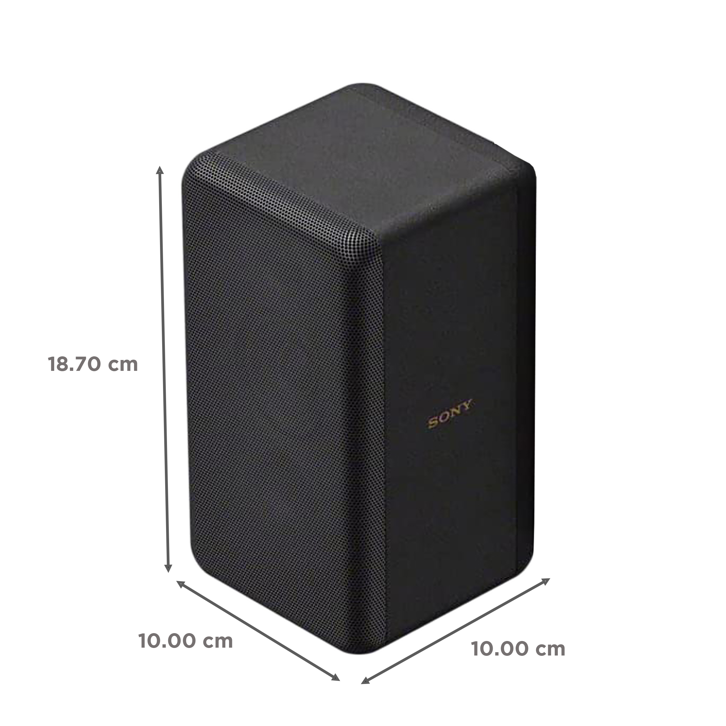 Sony SA-RS3S 100 Watts Party Speaker (Omnidirectional Block Design, Black)_3