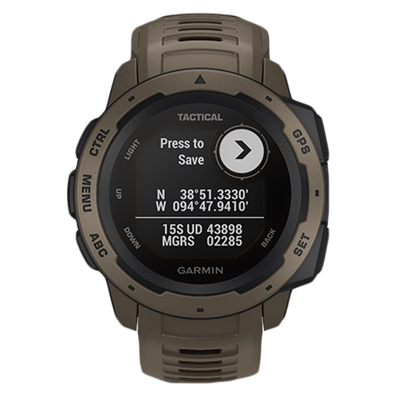

GARMIN Instinct Tactical Edition Smartwatch (GPS, 23mm) (Heart Rate Monitor, 010-02064-94, Coyote Tan, Silicone Strap)