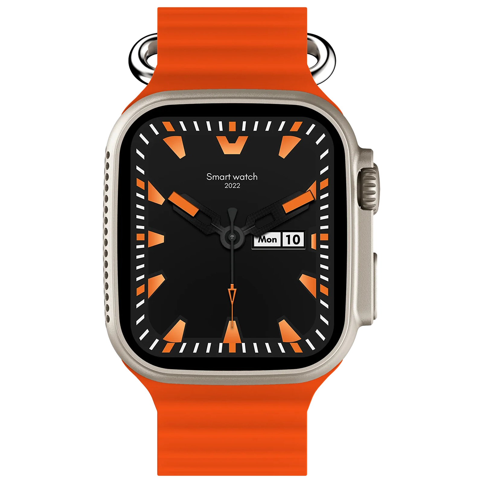 

FIRE-BOLTT Warrior Smartwatch with Bluetooth Calling (49.7mm TFT HD Display, IP67 Water Resistant, Orange Strap)