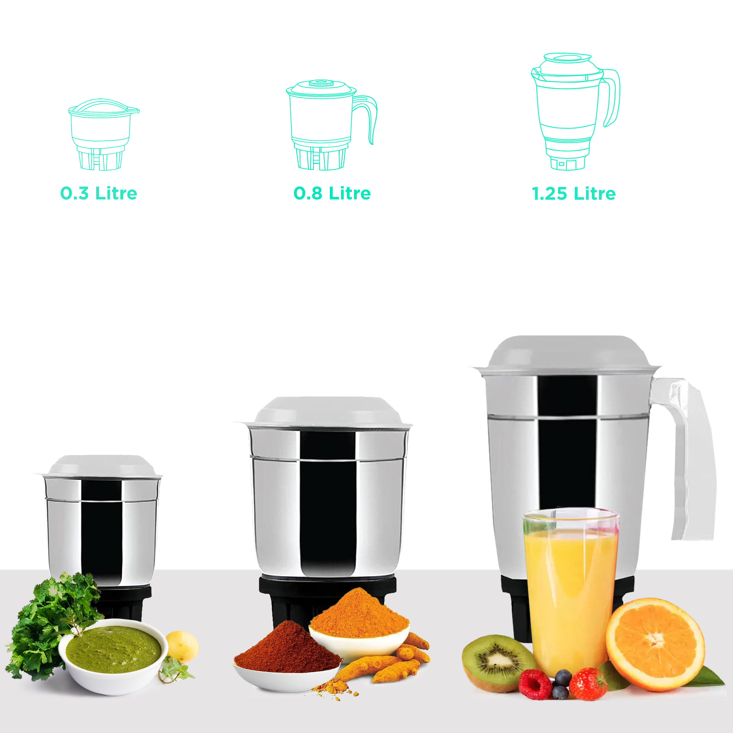 Mixer Grinder - Buy Mixer Grinder 500w Online India at Best Price - ZunVolt