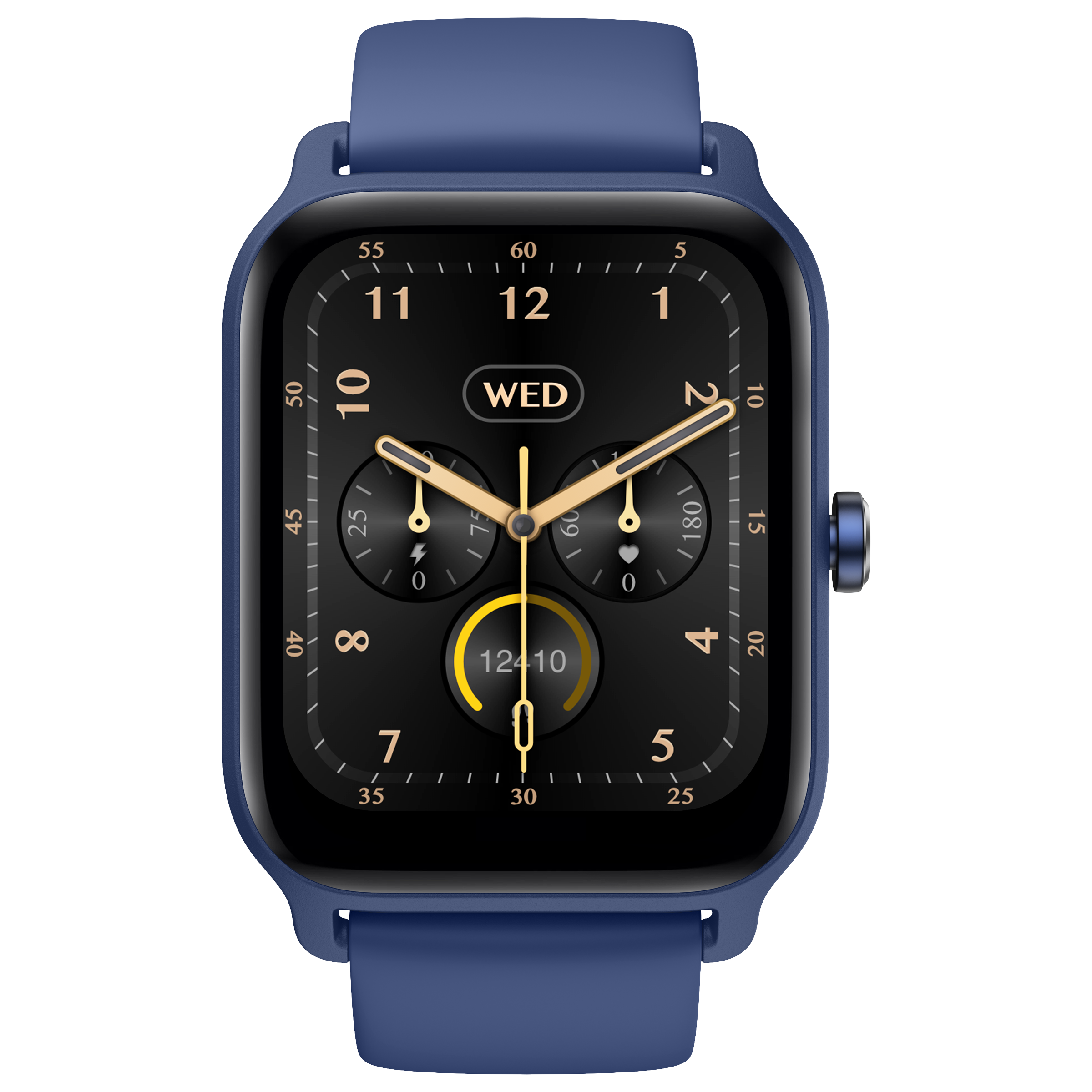 fastrack Reflex Nitro Smartwatch with Bluetooth Calling (45.6mm UltraVU Display, IP68 Water Resistant, Blue Strap)