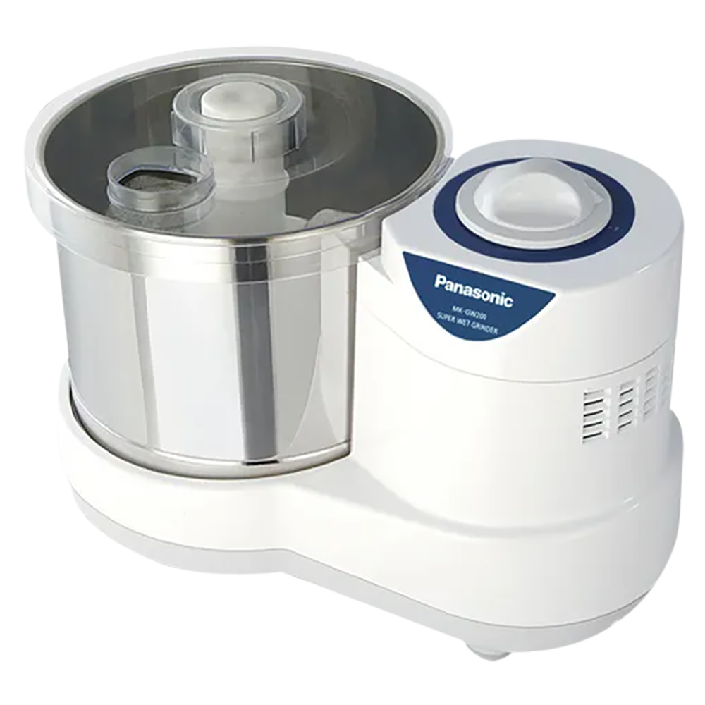 

Panasonic Ultimate 2 Litres 2 Stones Wet Grinder (Shock Proof, Black), White
