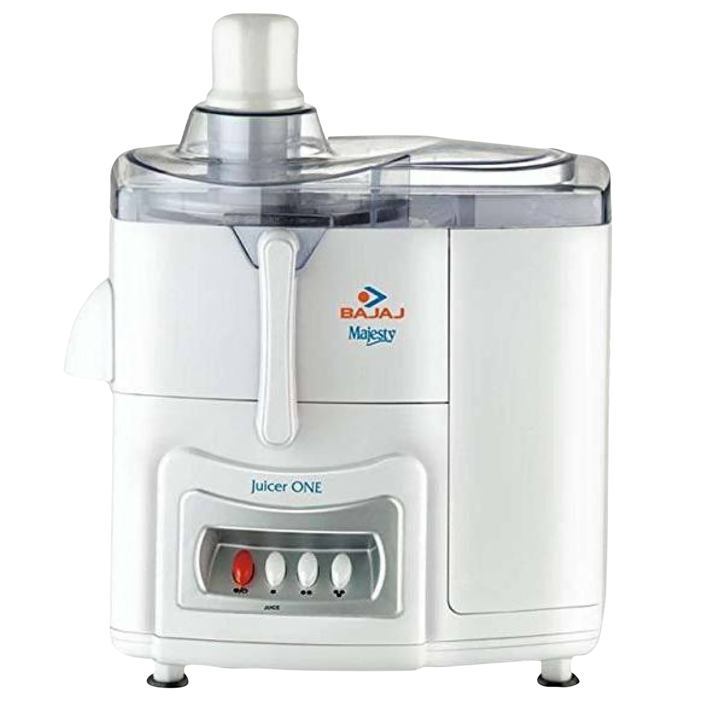 Bajaj Majesty Juicer One 500 Watt Juicer (18000 RPM, 3 Speed Control, White)_1