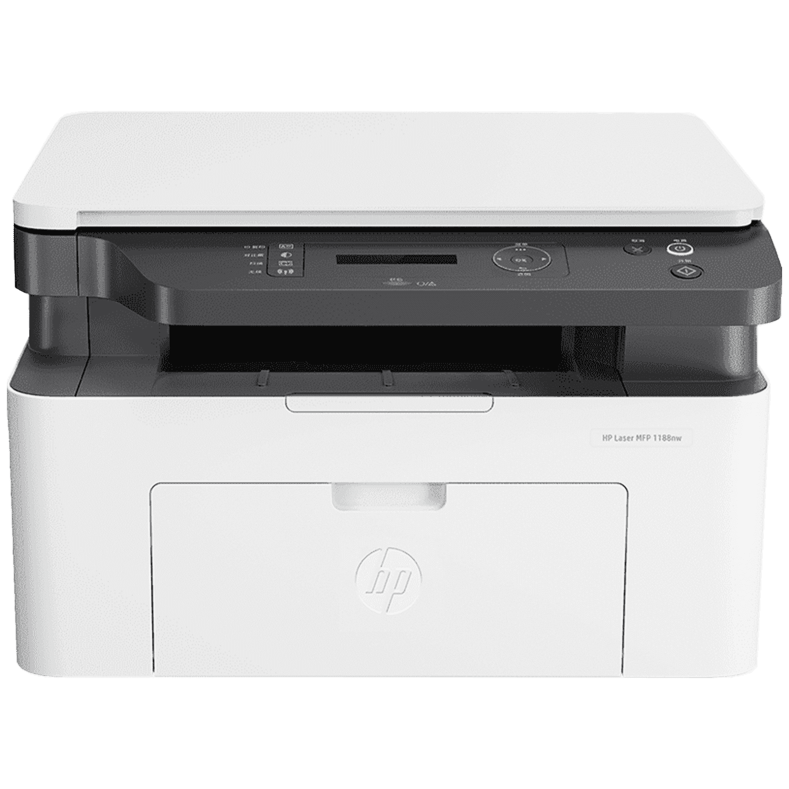 HP Laser MFP 1188nw Wireless Black and White Multi-Function Laserjet Printer (Manual Duplex Printing, 715A4A, White)
