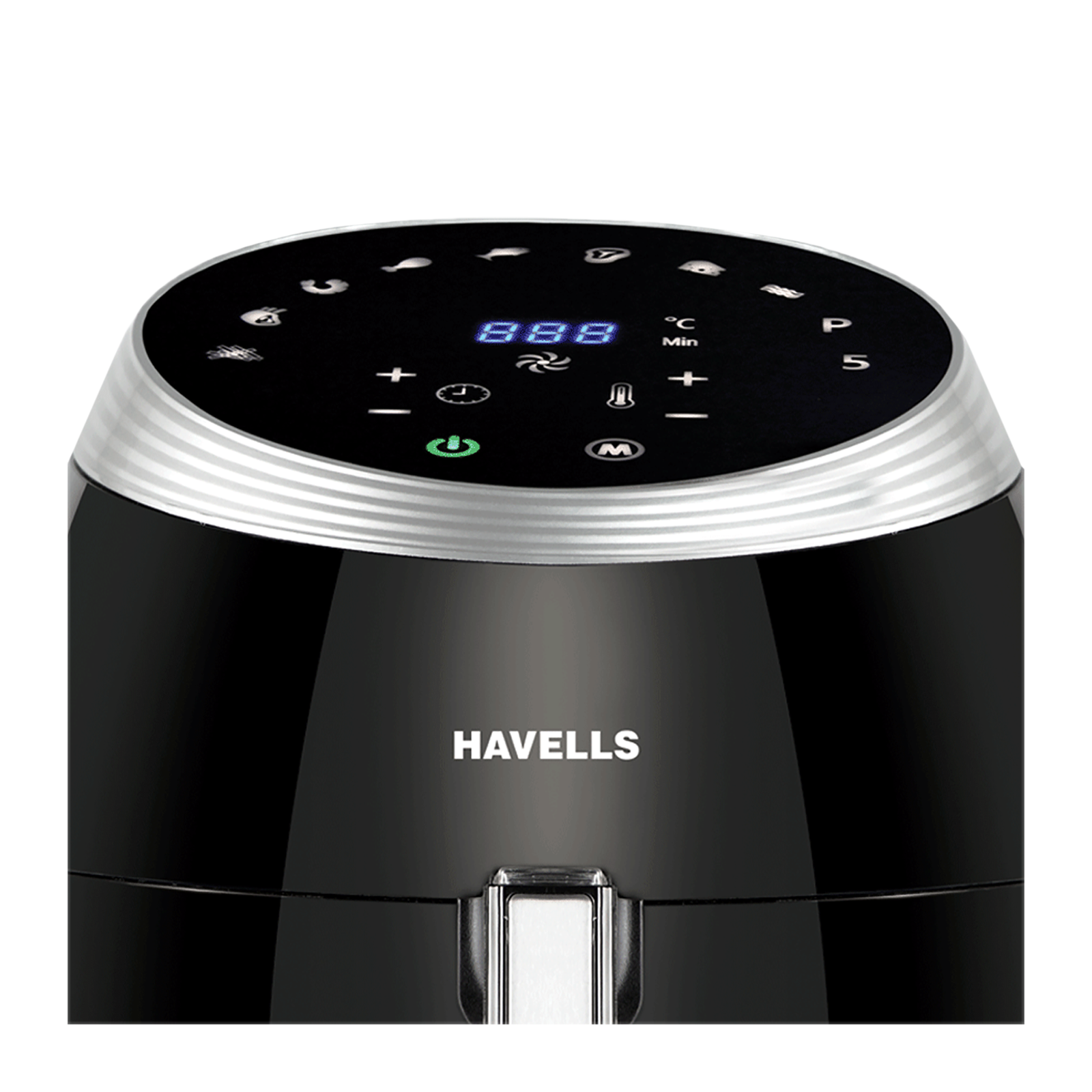 Havells Prolife Grande Air Fryer With Aero Crisp Technology LED Display  (Black)