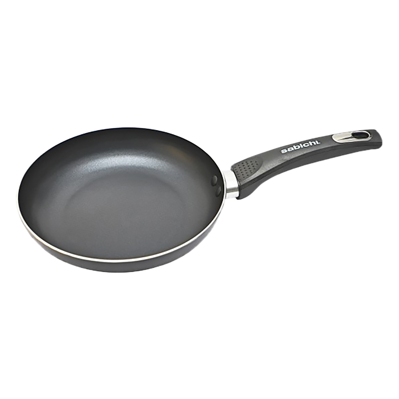 

sabichi Haden 1.8L Non Stick Aluminium & Stainless Steel Fry Pan (Induction Compatible, Bakelite Handles & Knobs, Black)