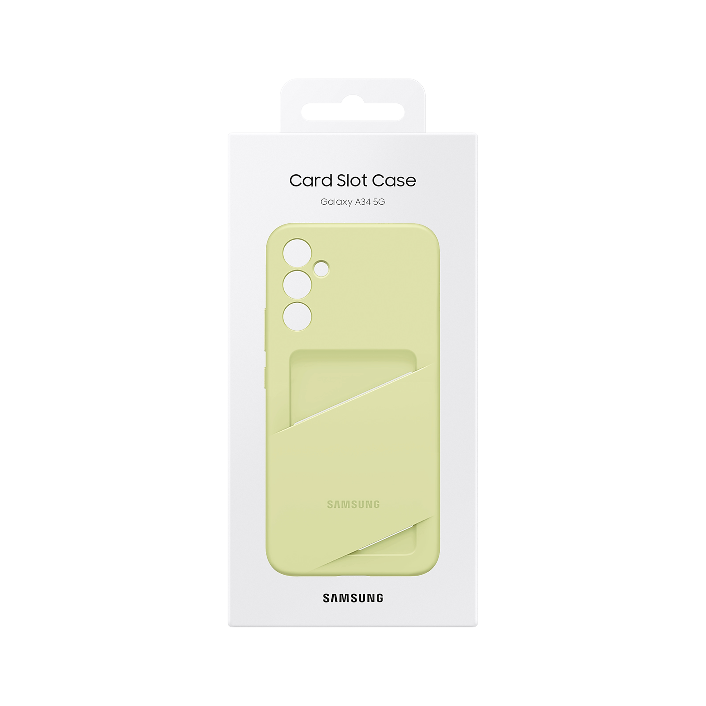 Buy Galaxy A34 5G Card Slot Case Lime