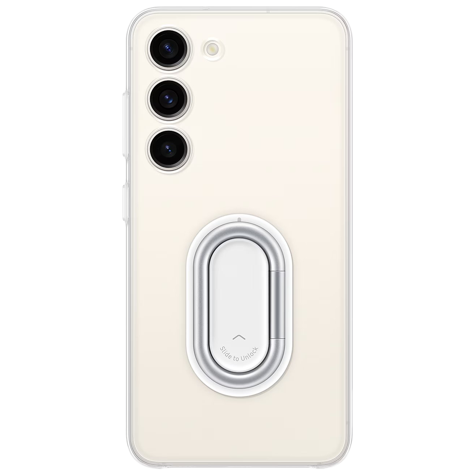 SAMSUNG Gadget Back Case for Galaxy S23 (Scratch Resistant, Transparent)