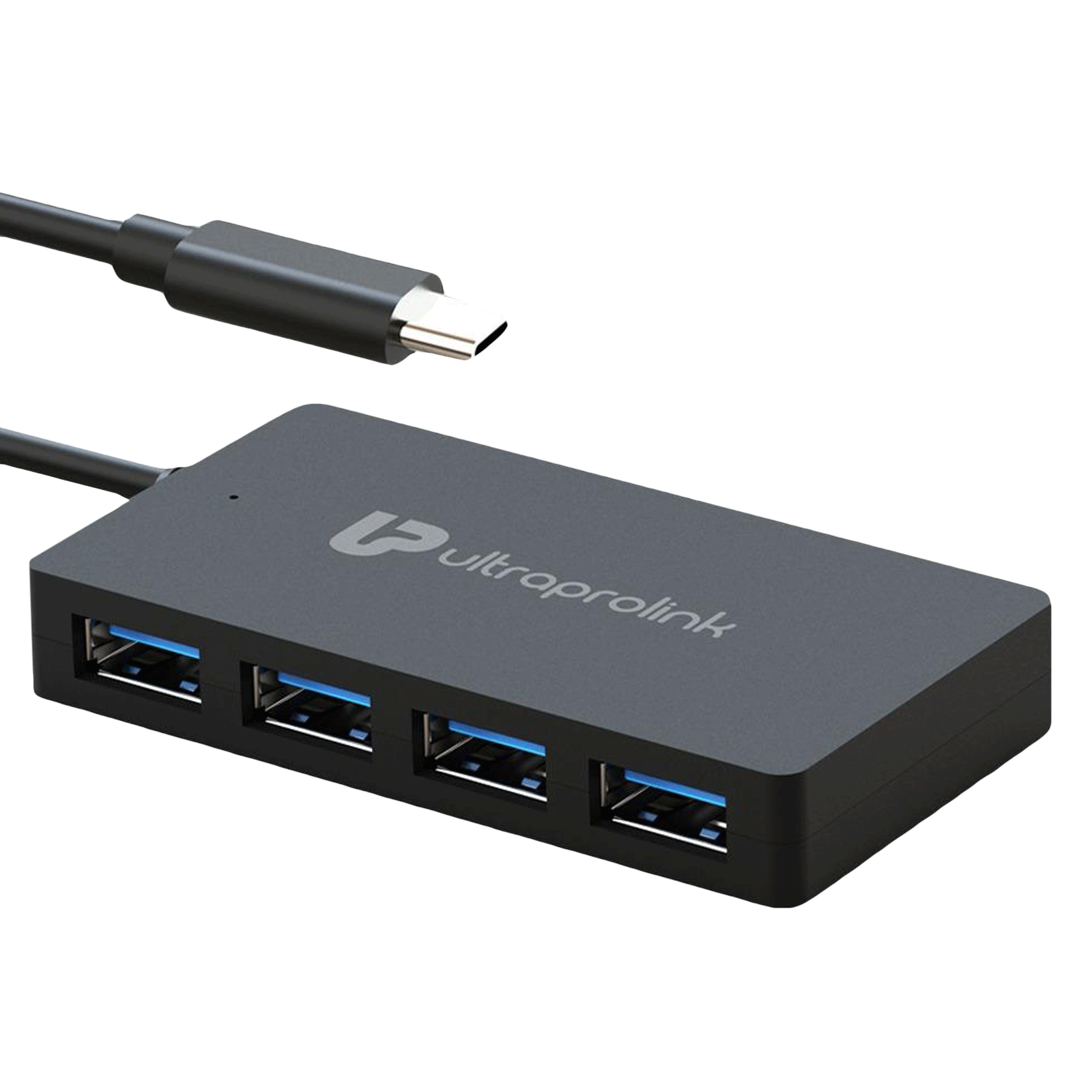 UltraProlink iExpand USB 3.1 Type C to USB 3.0 Type A USB Hub (High Speed Transfer Data, Black)