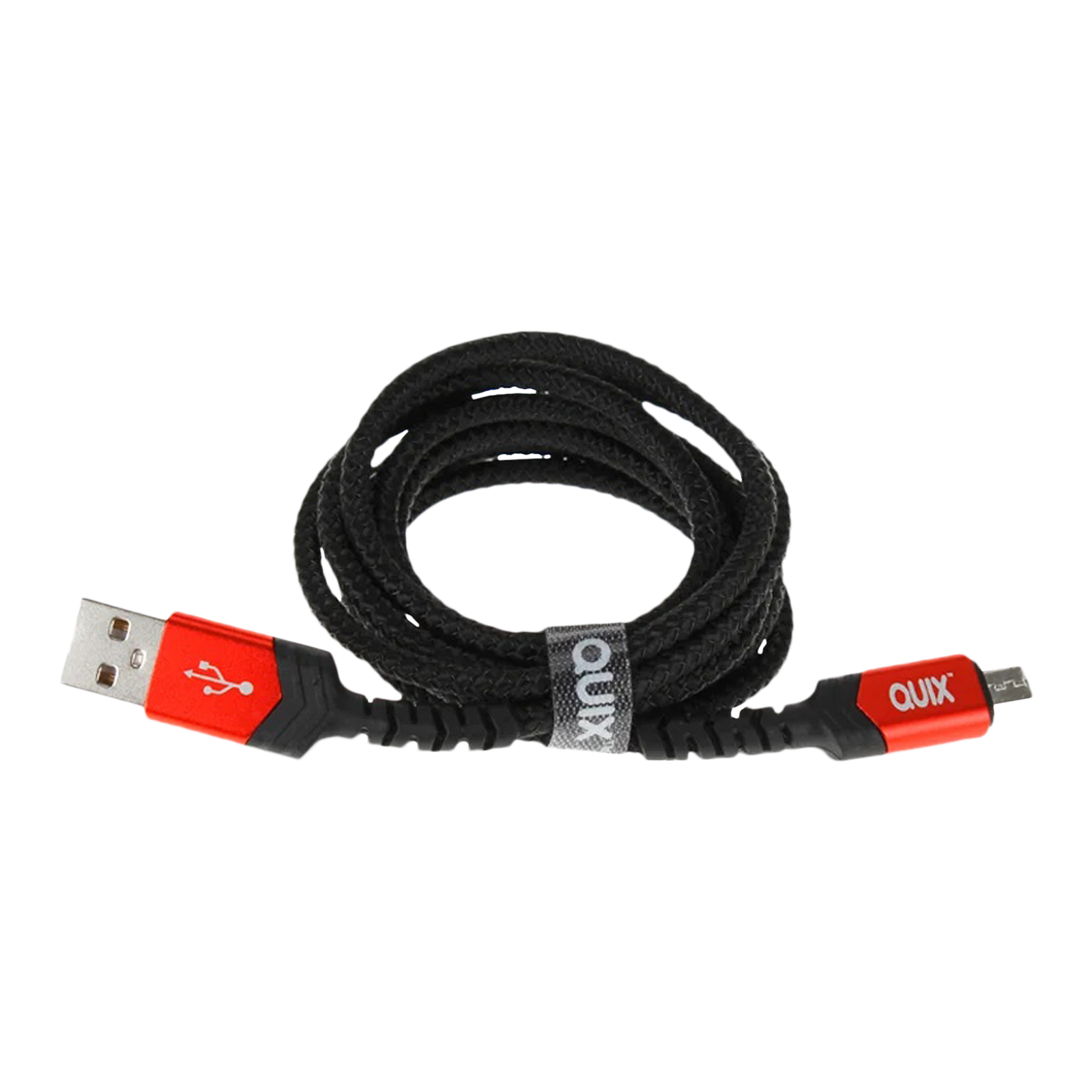 

Quix Type A to Type B 4.95 Feet (1.5 M) Cable (Sync & Charge, Black)