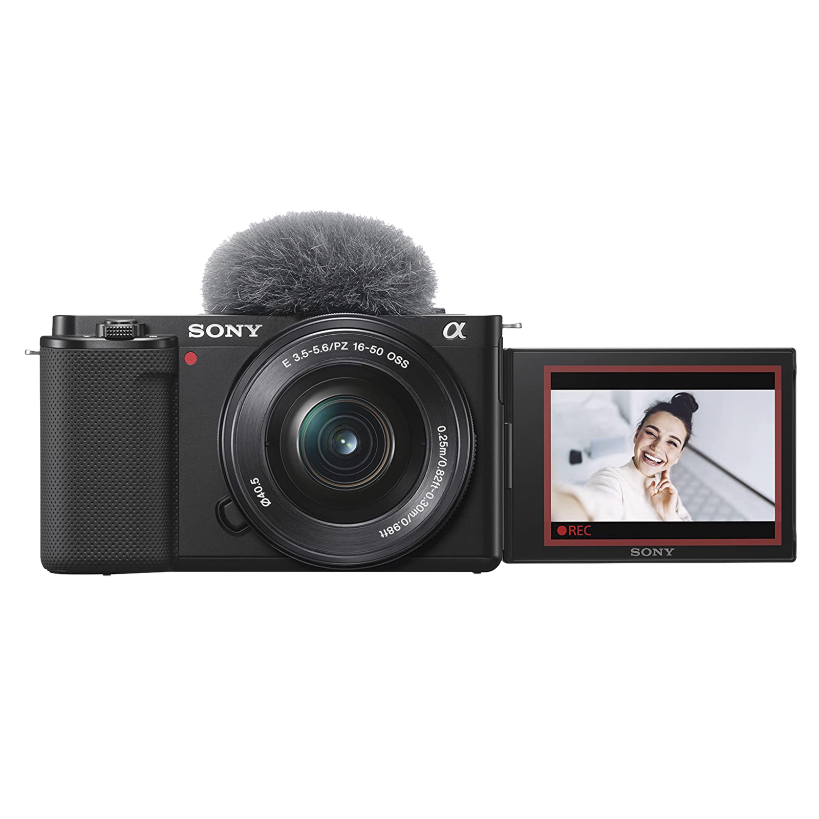 Sony Alpha ZV-E10L 24.2 MP Mirrorless Camera For vLogs (16-50 mm Lens, 32852820, Black)