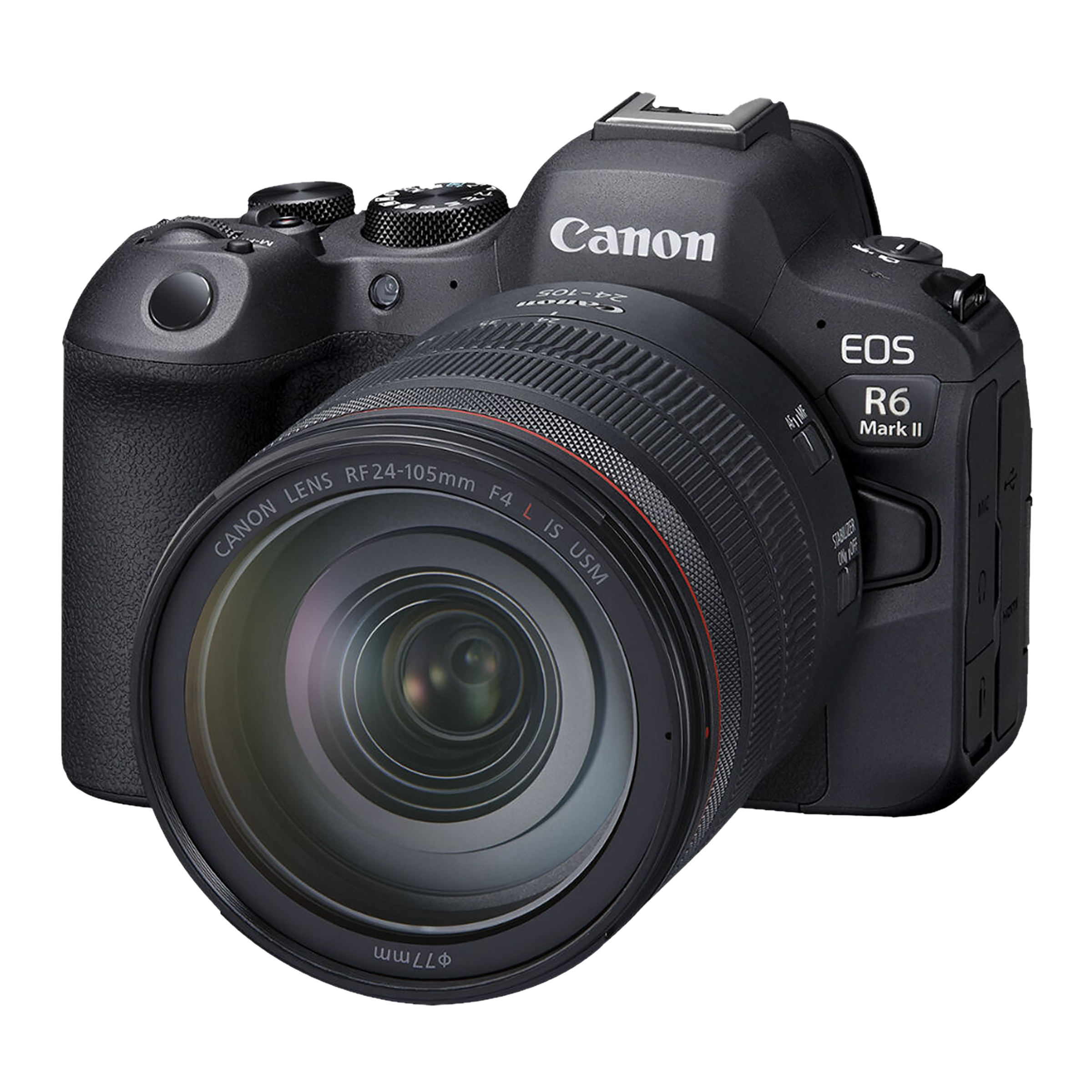 Canon EOS R6 Mark II 24.2MP DSLR Camera (24-105 mm Lens, 5-Axis Sensor-Shift Image Stabilization)