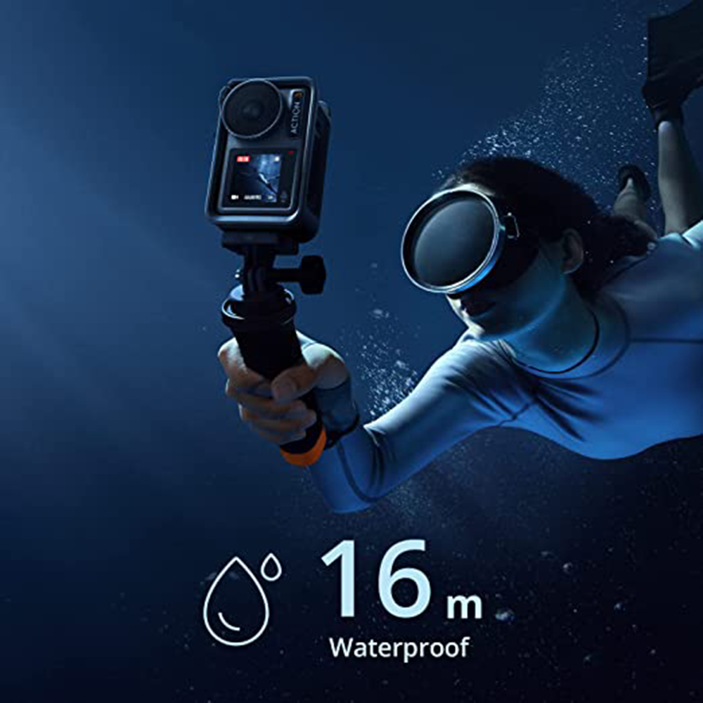 Buy DJI Osmo Action 3 4K and 12MP 120 FPS Waterproof Action Camera With 4x  Optical Zoom (Black) Online - Croma