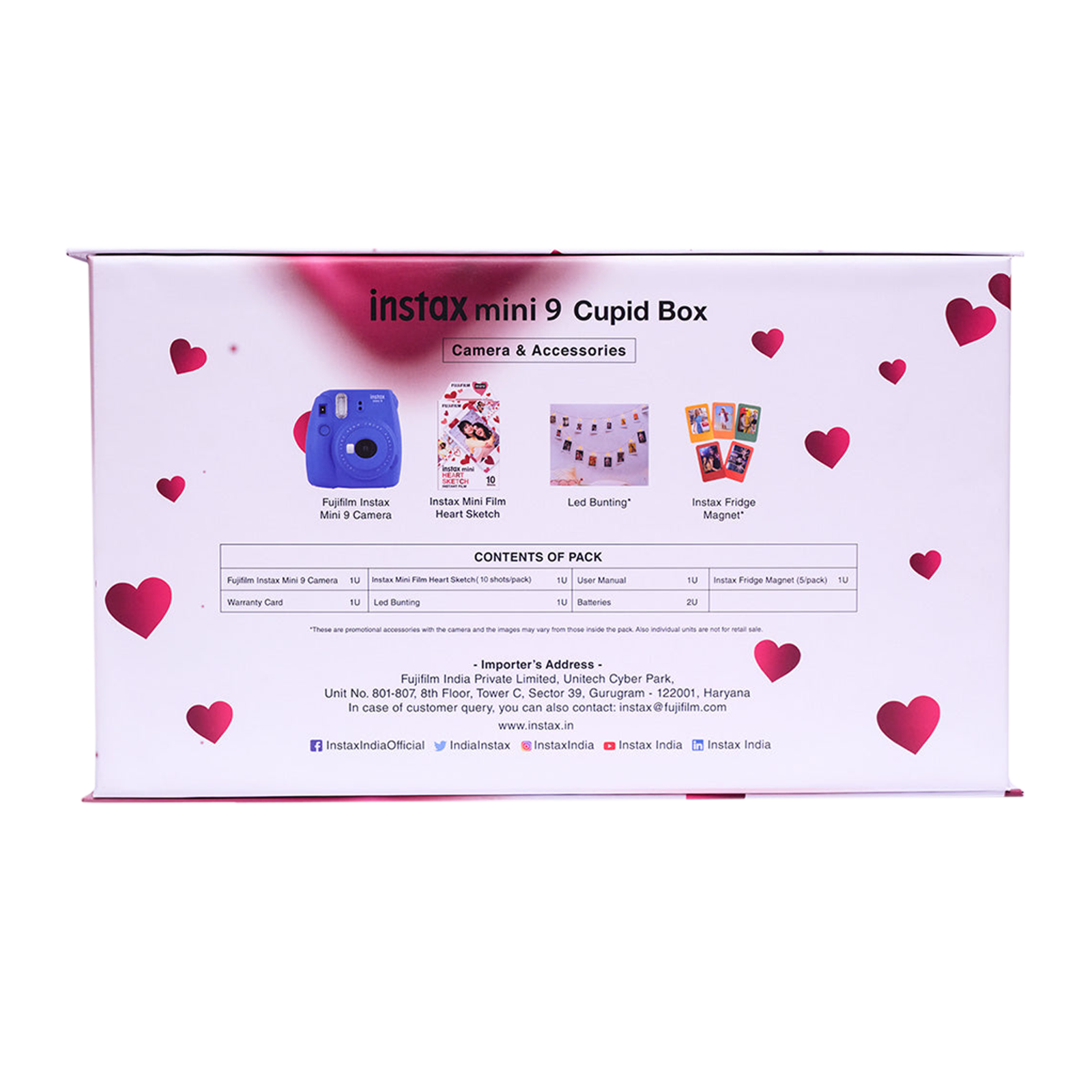 Fuij Film Instax Mini 9 camera Cupid Box at Rs 5400/piece