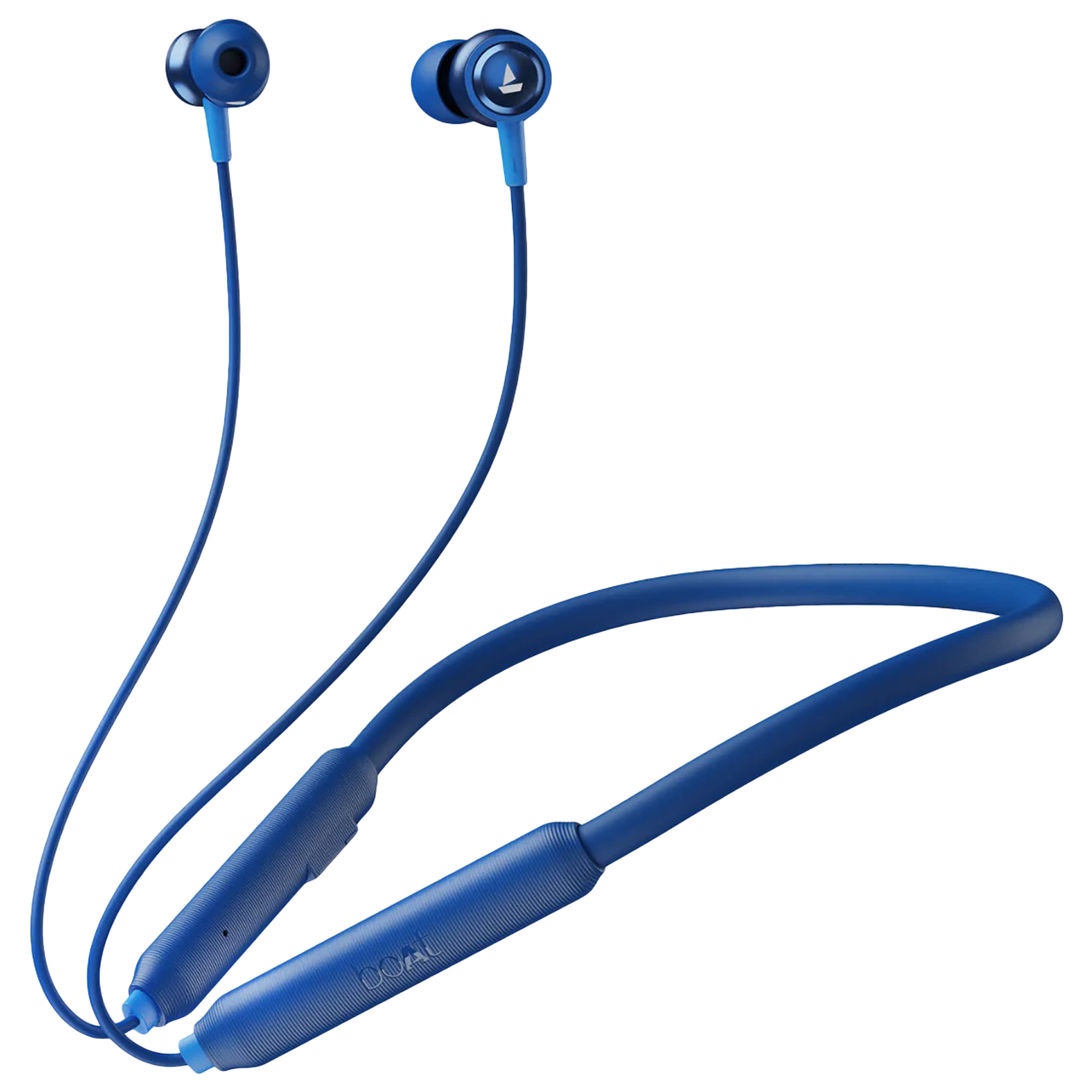 boAt Rockerz 185 Pro Neckband with Environmental Noise Cancellation (IPX4 Water Resistant, ASAP Charge, Blue Bliss)