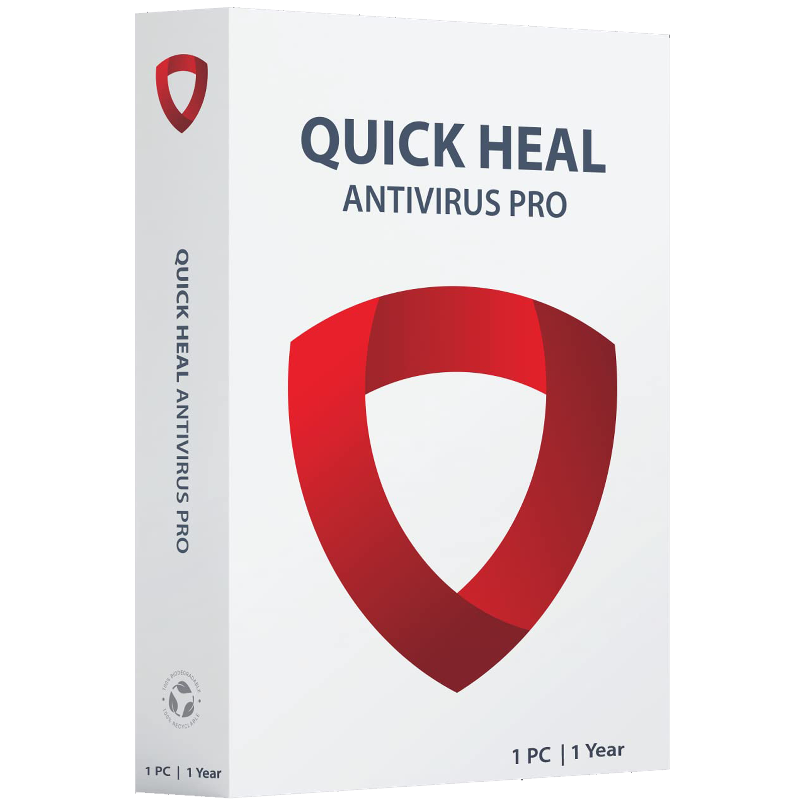 

Quick Heal AntiVirus Pro (1 Device, 1 Year), Red