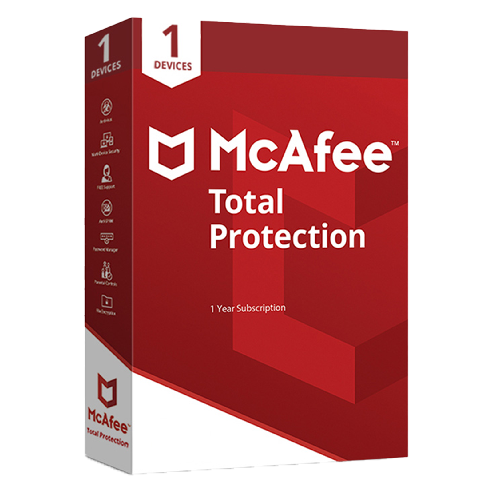 Buy McAfee Total Protection Antivirus (1 Device, 1 Year) Online - Croma