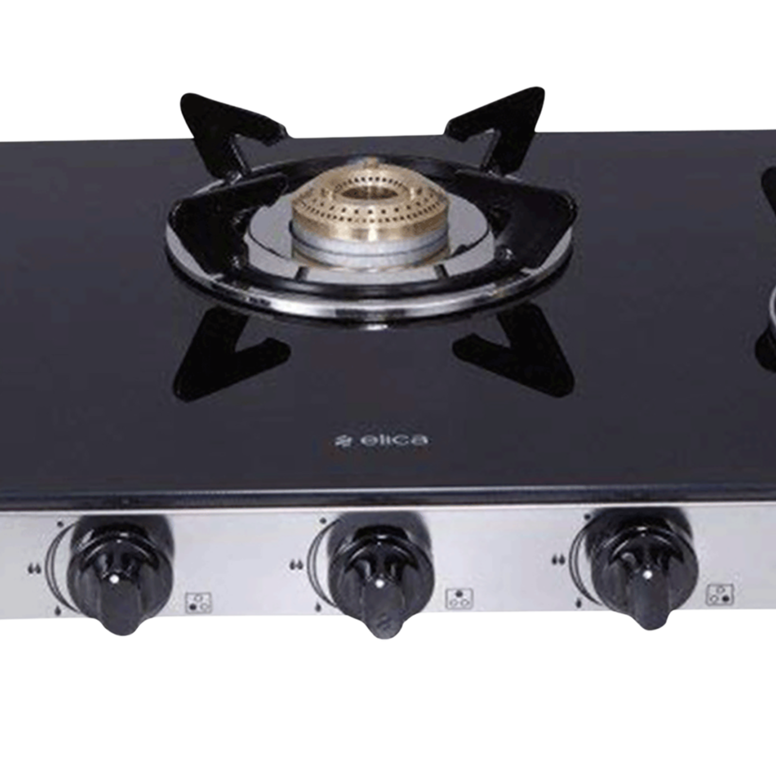 elica gas stove 773 ct vetro