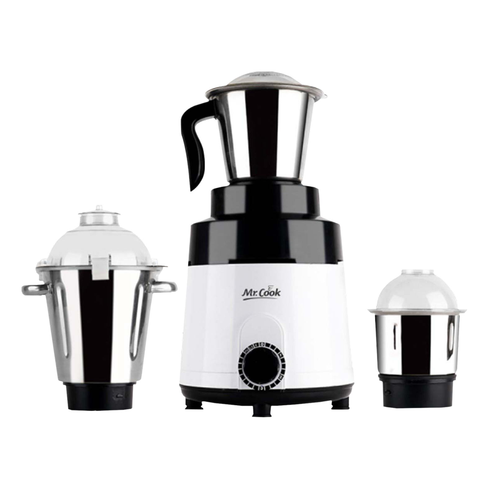 Buy Maharaja Whiteline Mark 1 450 Watt 2 Jars Juicer Mixer Grinder  (Multi-Functional Blade System, White/Red) Online - Croma