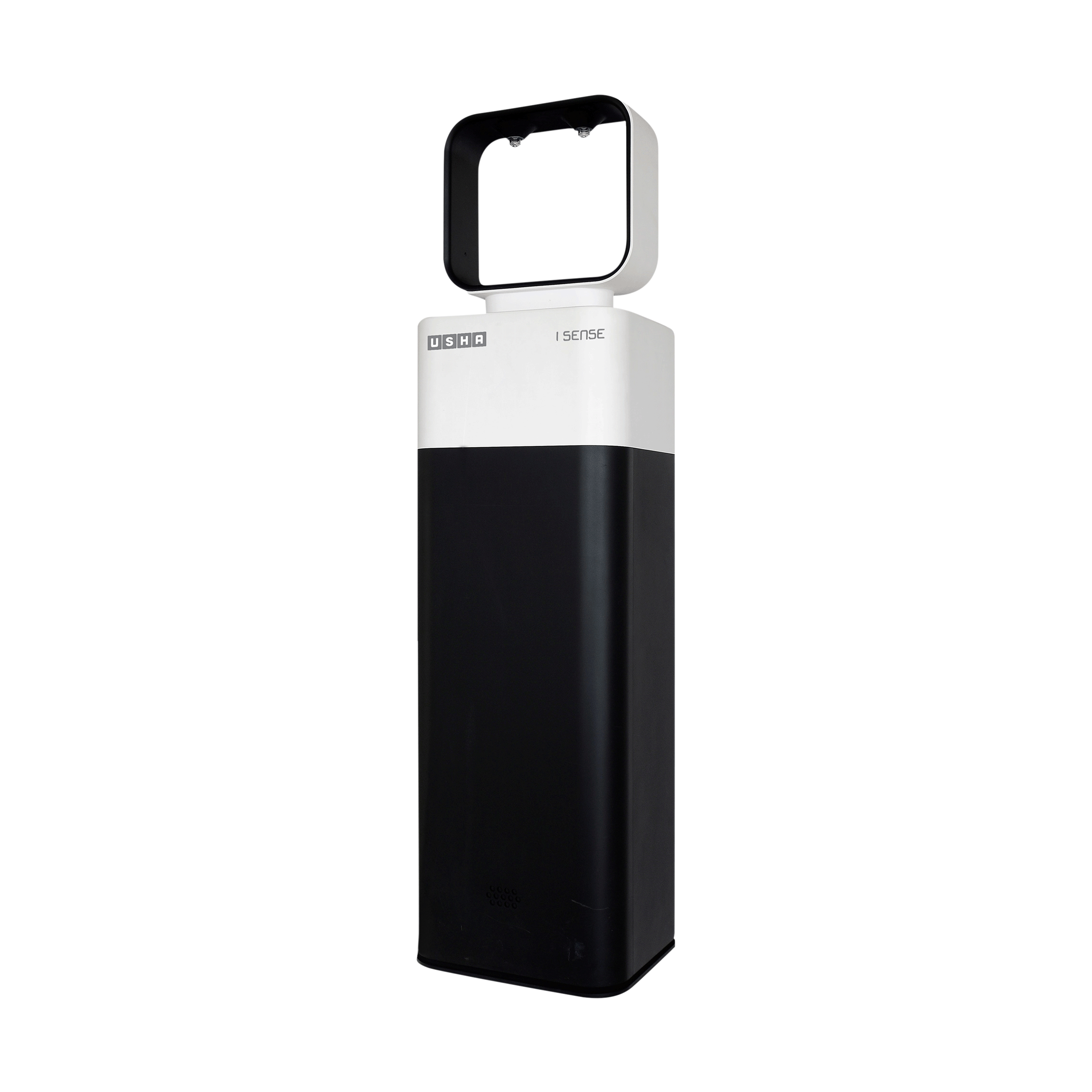 

USHA i-Sense Cold & Hot Front Load Water Dispenser with Storage Cabinet (White/Black)
